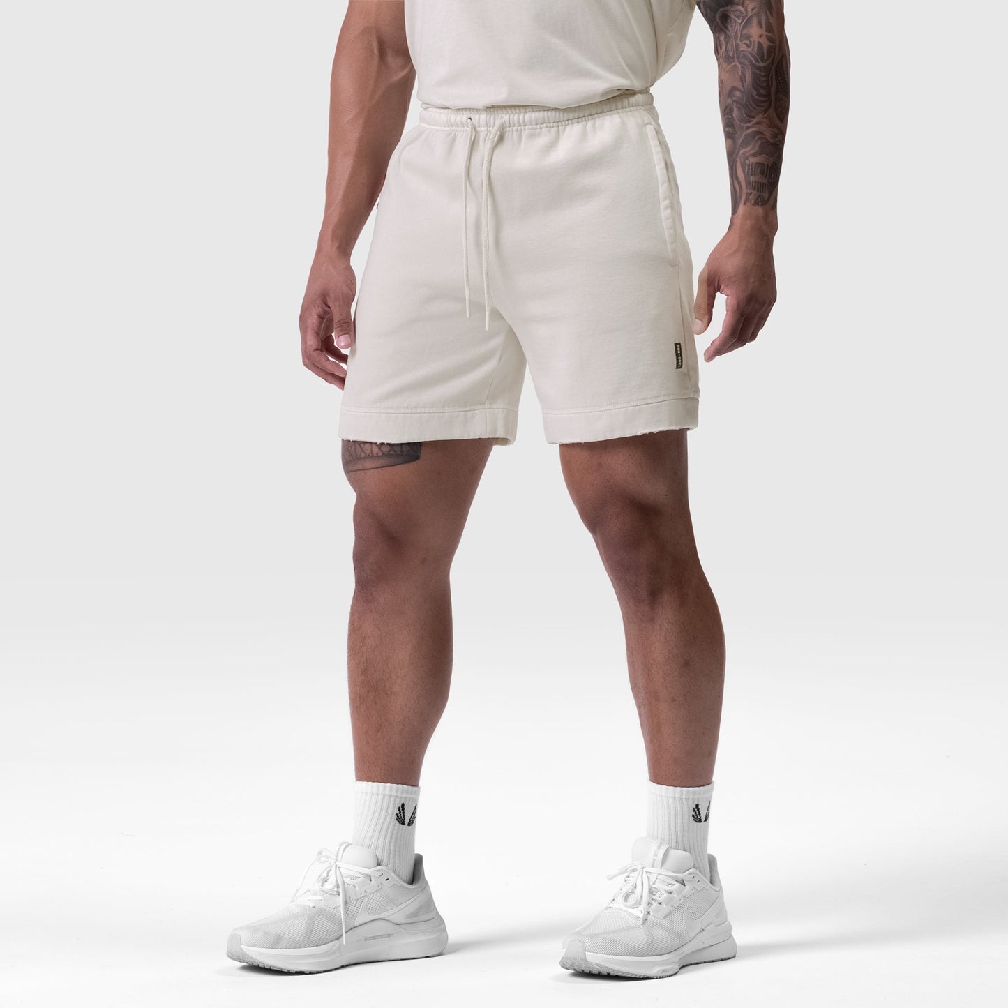 0921. Tech Essential™ Sweat Short Faded Stone | ASRV Online
