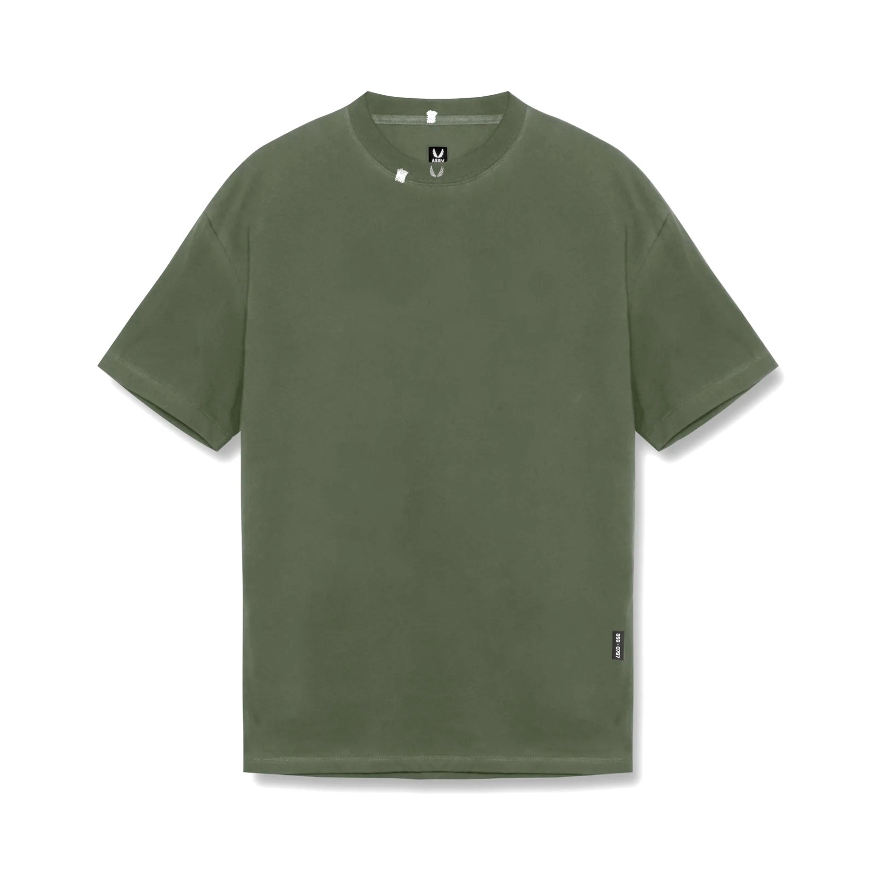 0797. Tech Essential™ Relaxed Tee Faded Olive | ASRV Online