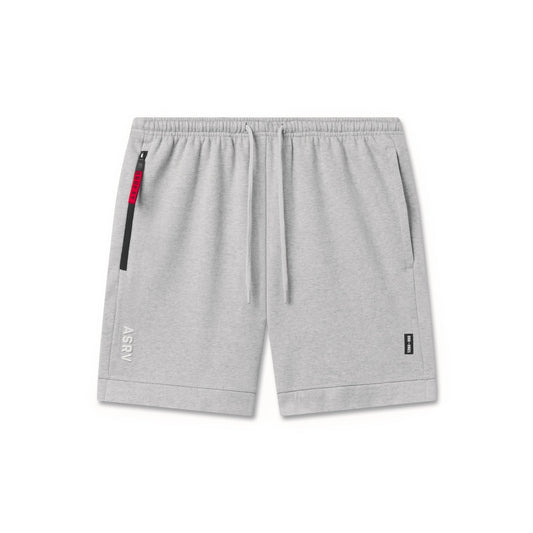 0921. Tech Essential™ Sweat Short Heather Grey | ASRV Discount