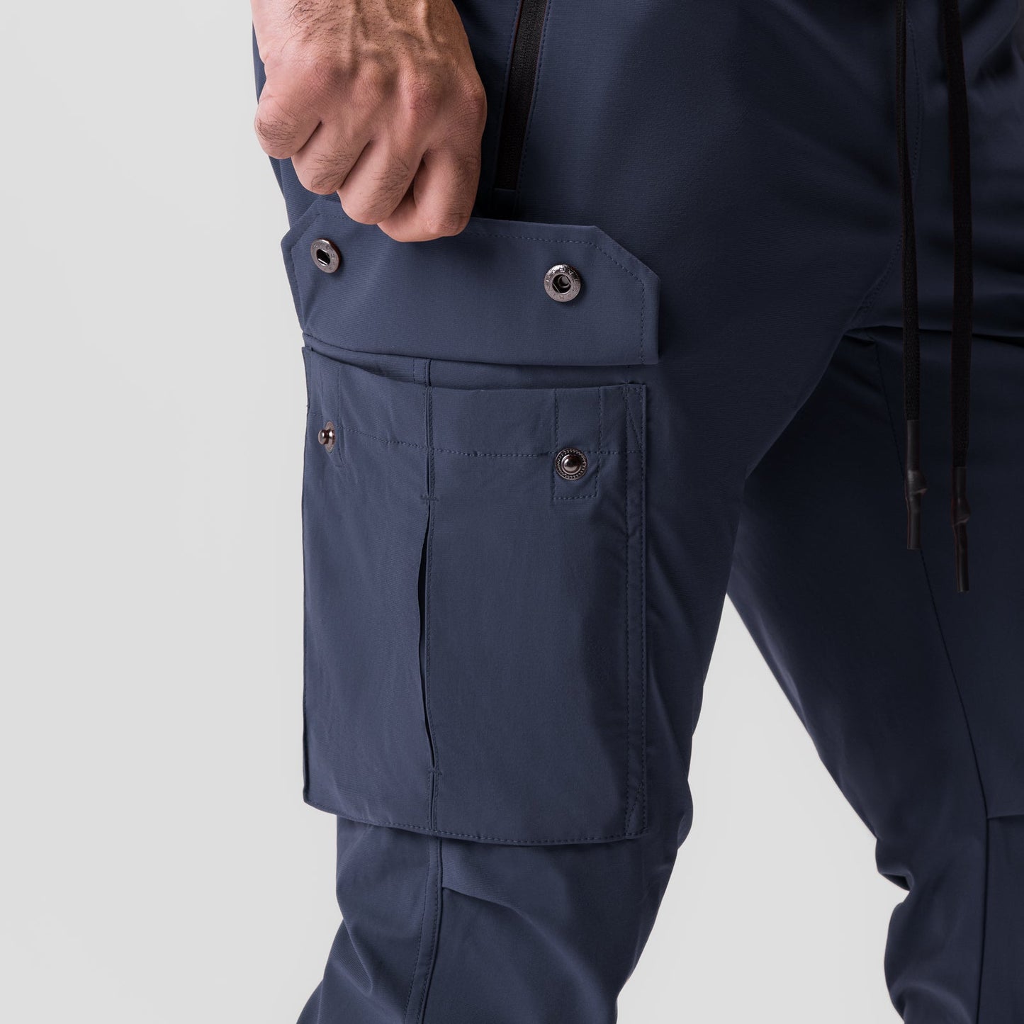 0825. Tetra-Lite® Cargo High Rib Jogger Navy | ASRV US