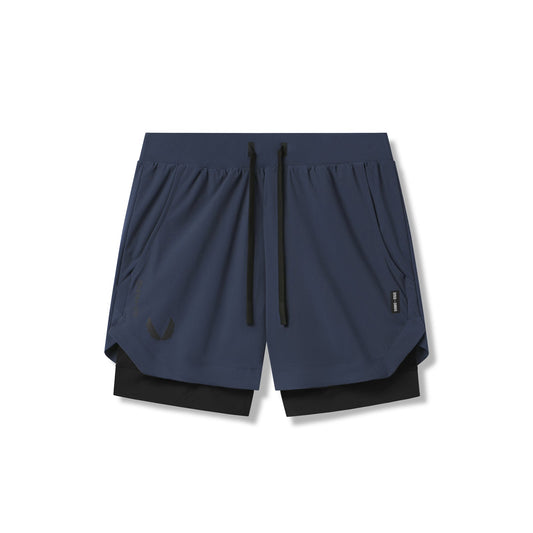 0865. Tetra-Lite® 5" Liner Short Navy "Wings"/Black | ASRV sale