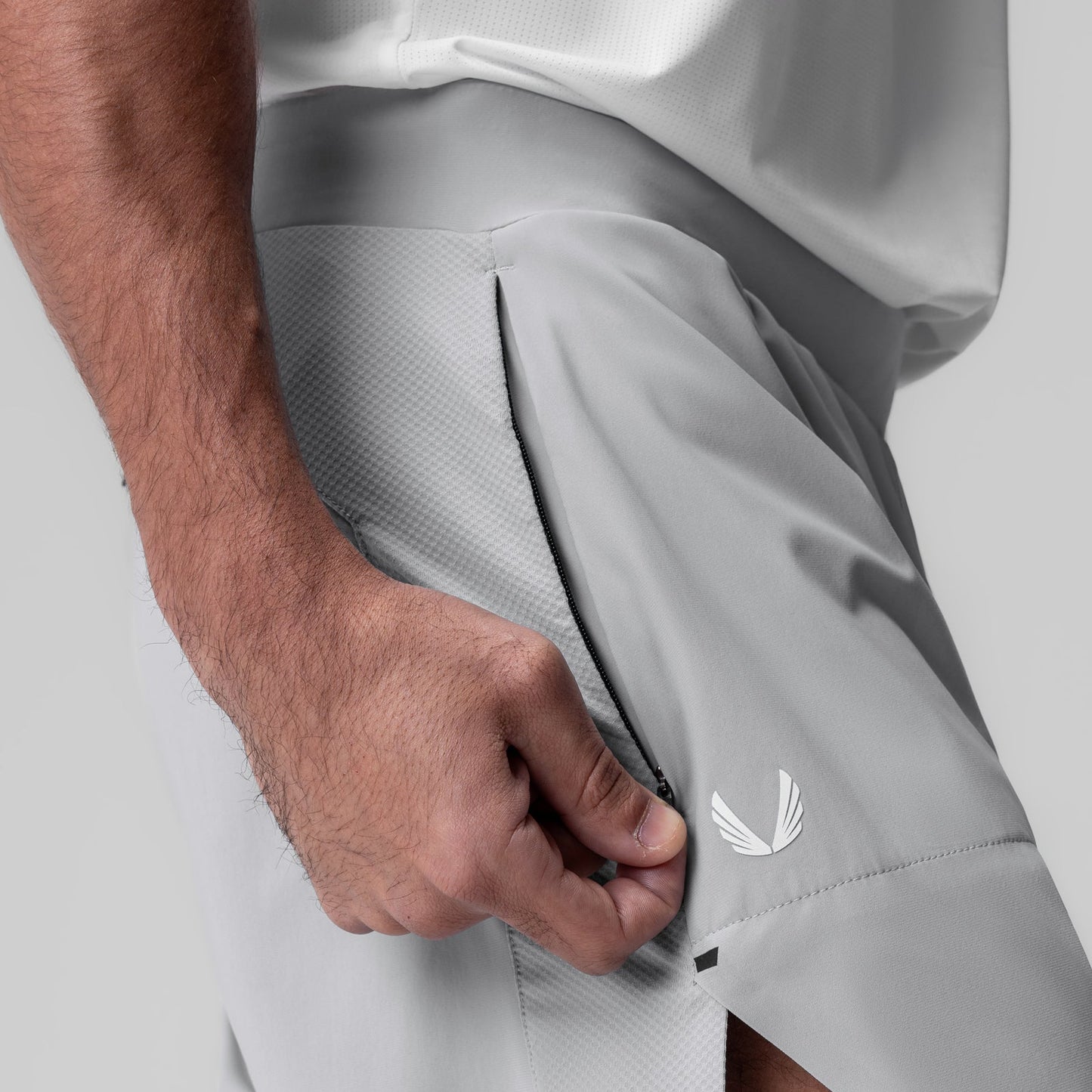 1064. Tetra-Lite® 6" Bonded Training Short Slate Grey | ASRV discount