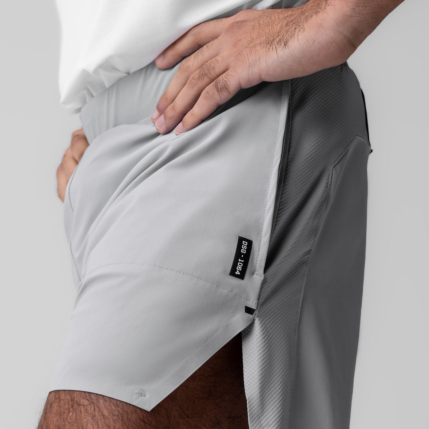 1064. Tetra-Lite® 6" Bonded Training Short Slate Grey | ASRV discount