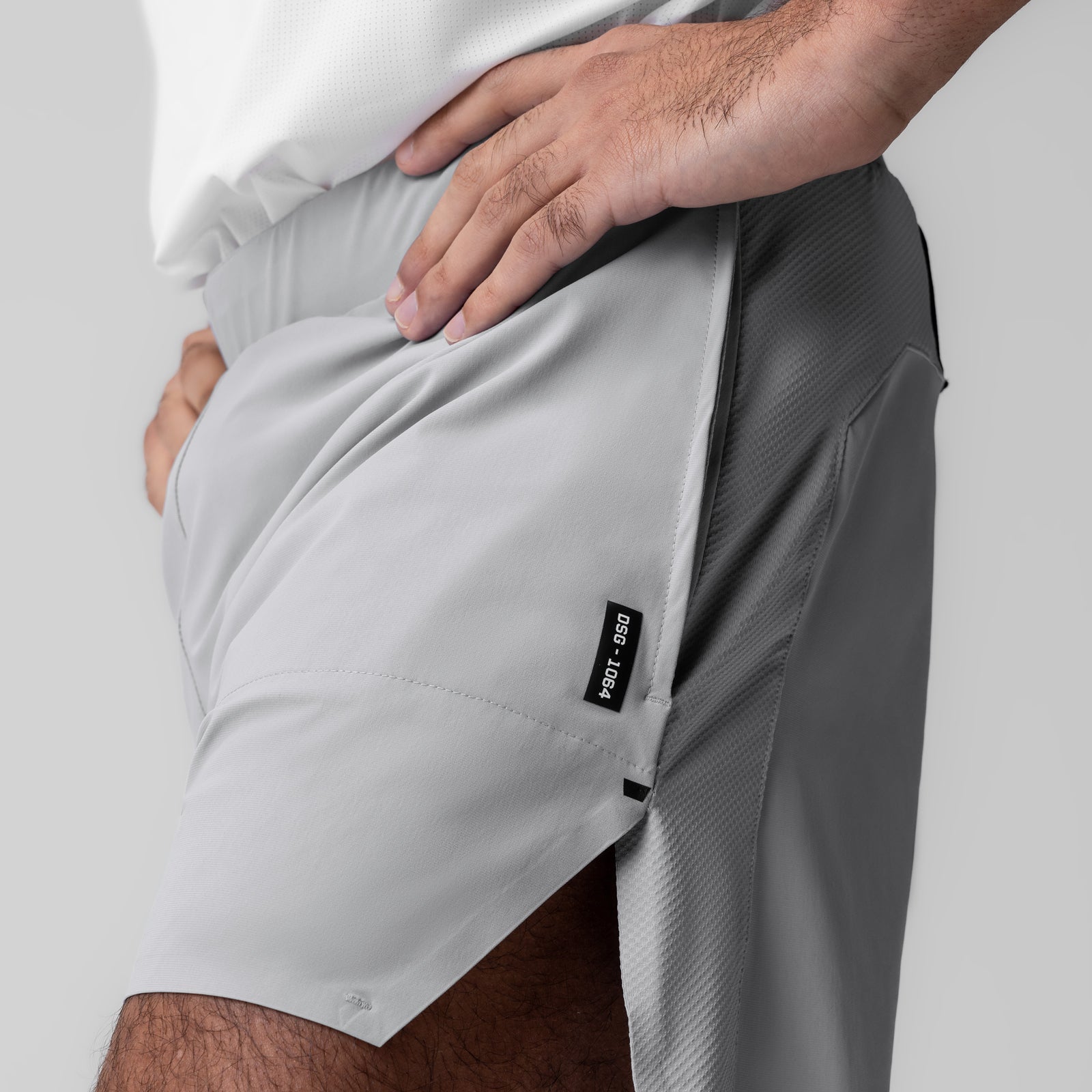 1064. Tetra-Lite® 6" Bonded Training Short Slate Grey | ASRV discount