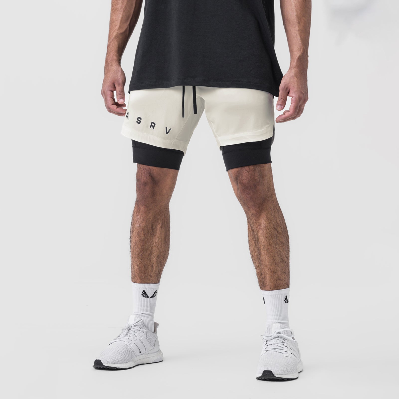 0866. Tetra-Lite® 7" Liner Short Stone "ASRV"/Black | ASRV Online