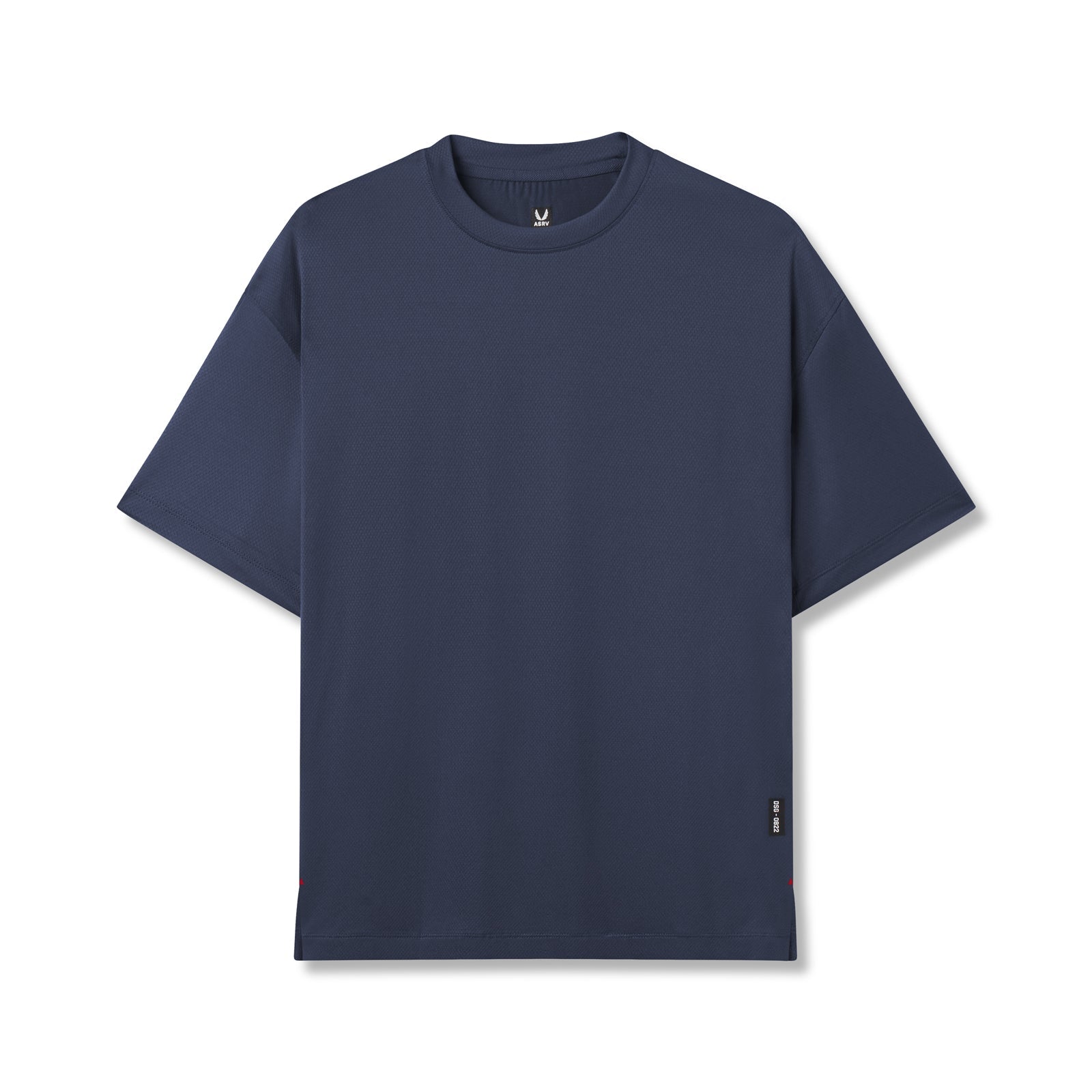 0822. AeroSilver® Oversized Tee Navy | ASRV on sale