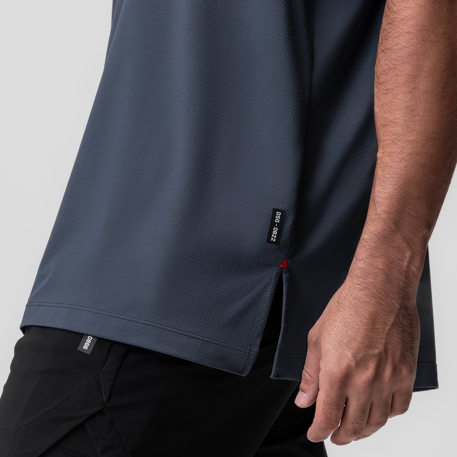0822. AeroSilver® Oversized Tee Navy | ASRV on sale
