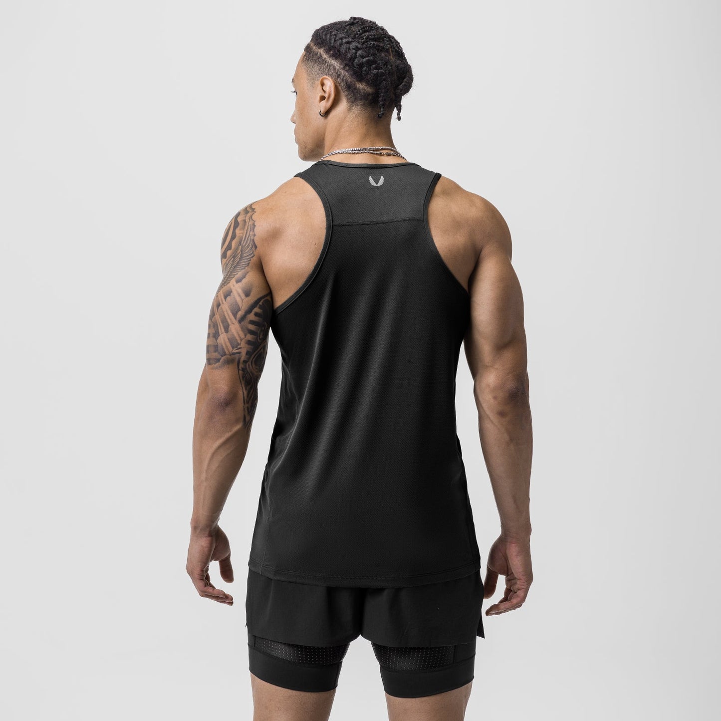0754. AeroSilver® Training Singlet Black | ASRV for sale