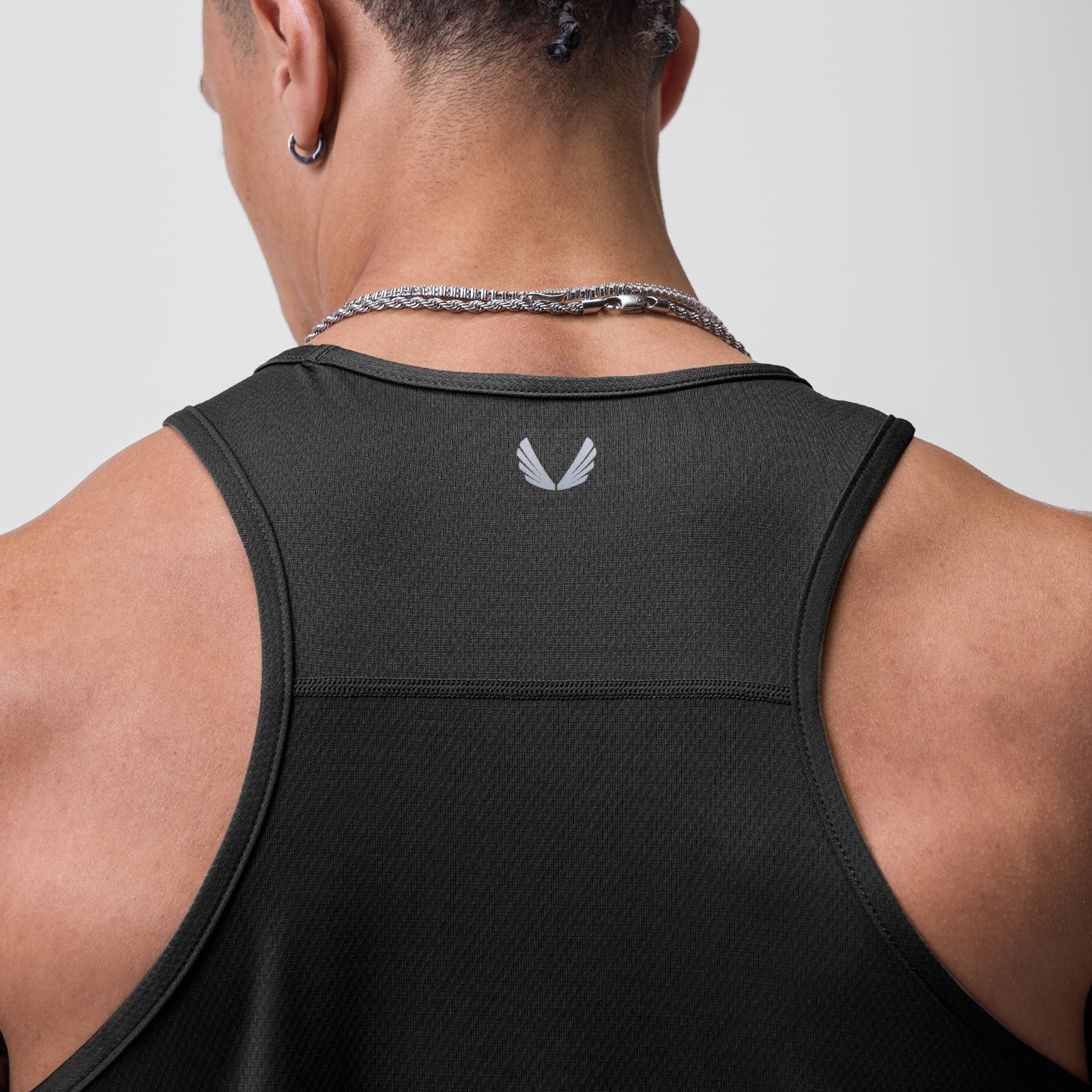 0754. AeroSilver® Training Singlet Black | ASRV for sale