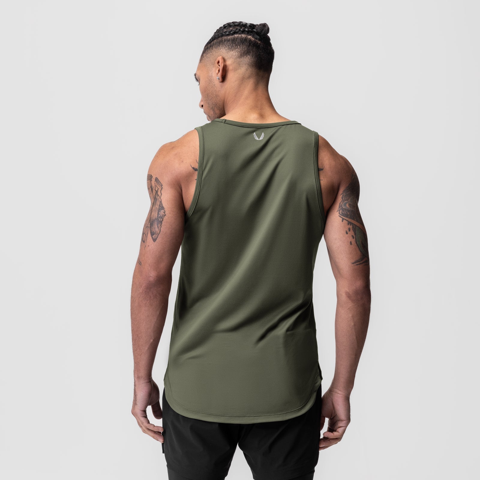 0830. AeroSilver® Tank Top Olive | ASRV Online