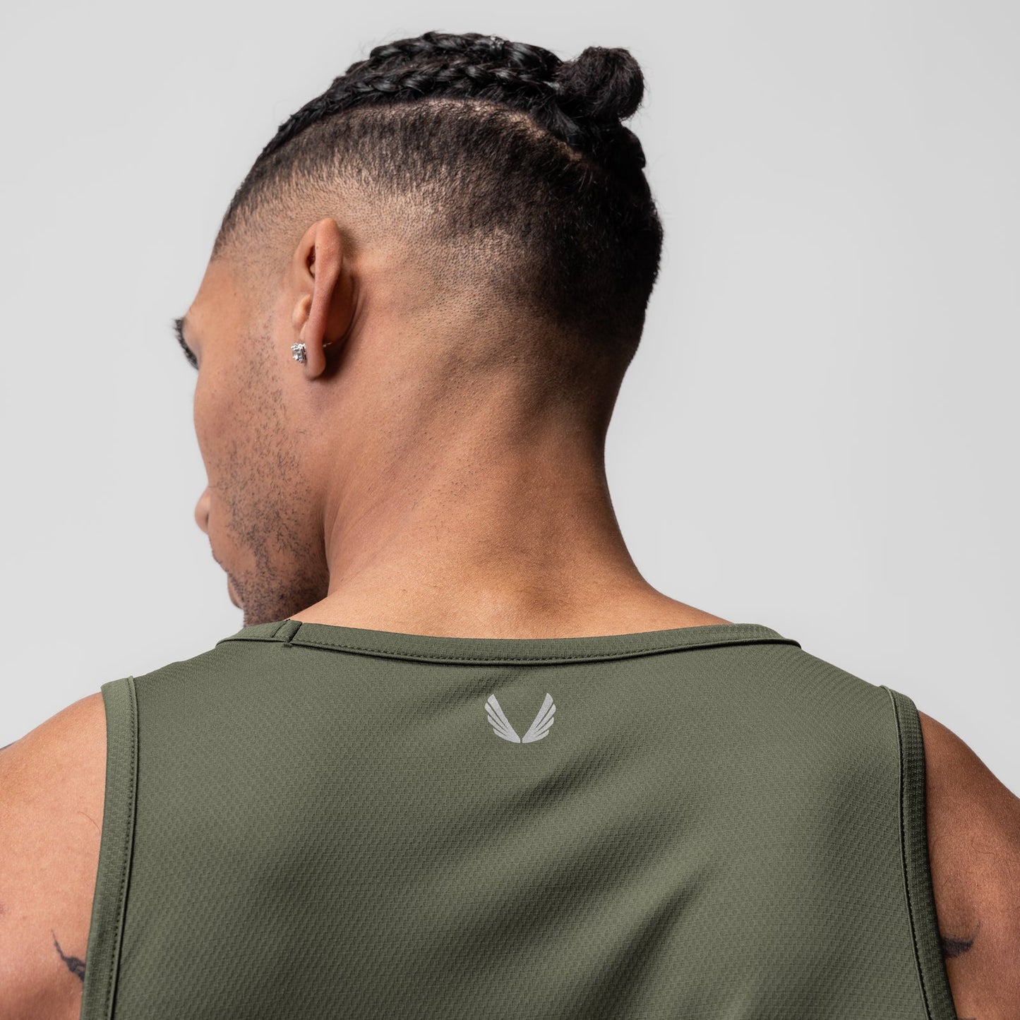0830. AeroSilver® Tank Top Olive | ASRV Online