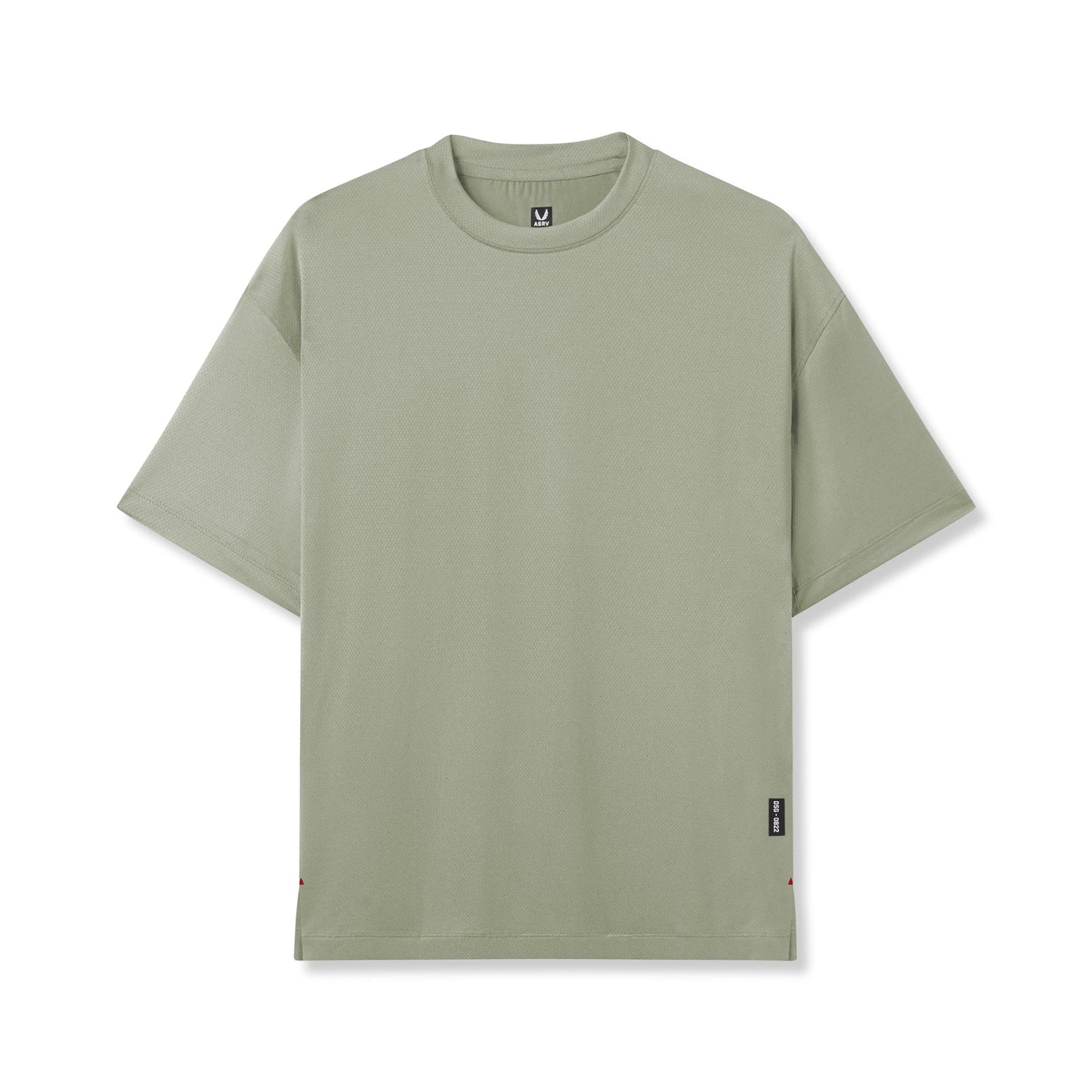 0822. AeroSilver® Oversized Tee Sage | ASRV Discount