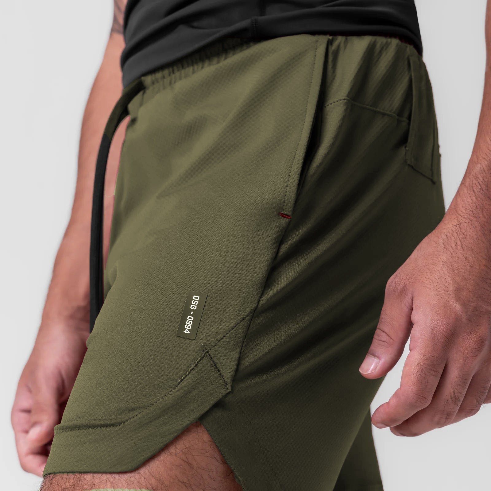 0994. AeroSilver® 7" Linerless Short Olive | ASRV Online
