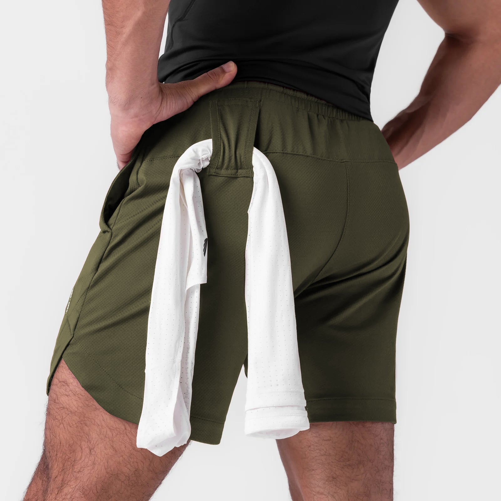 0994. AeroSilver® 7" Linerless Short Olive | ASRV Online