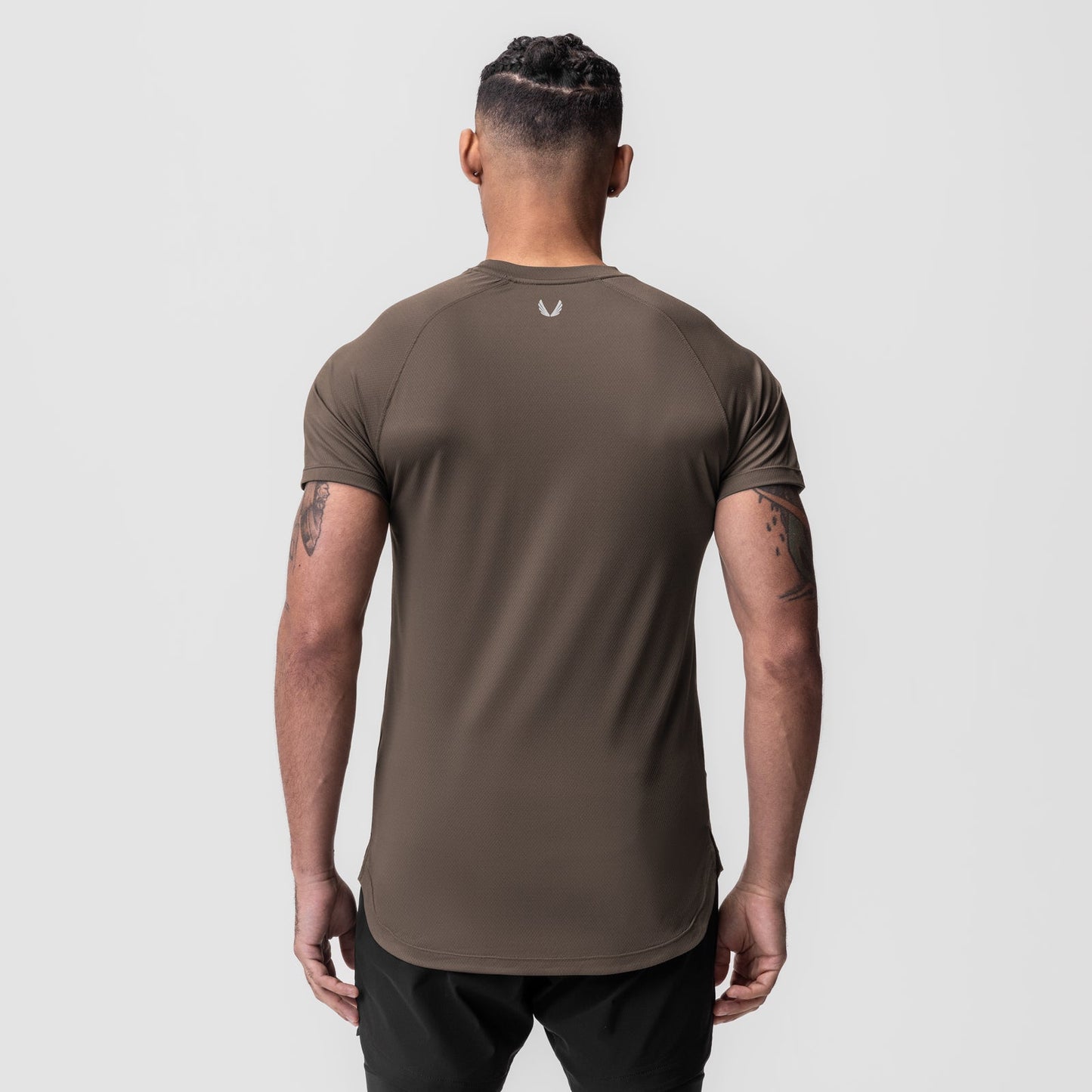 0660. AeroSilver® Established Tee Deep Taupe | ASRV Discount