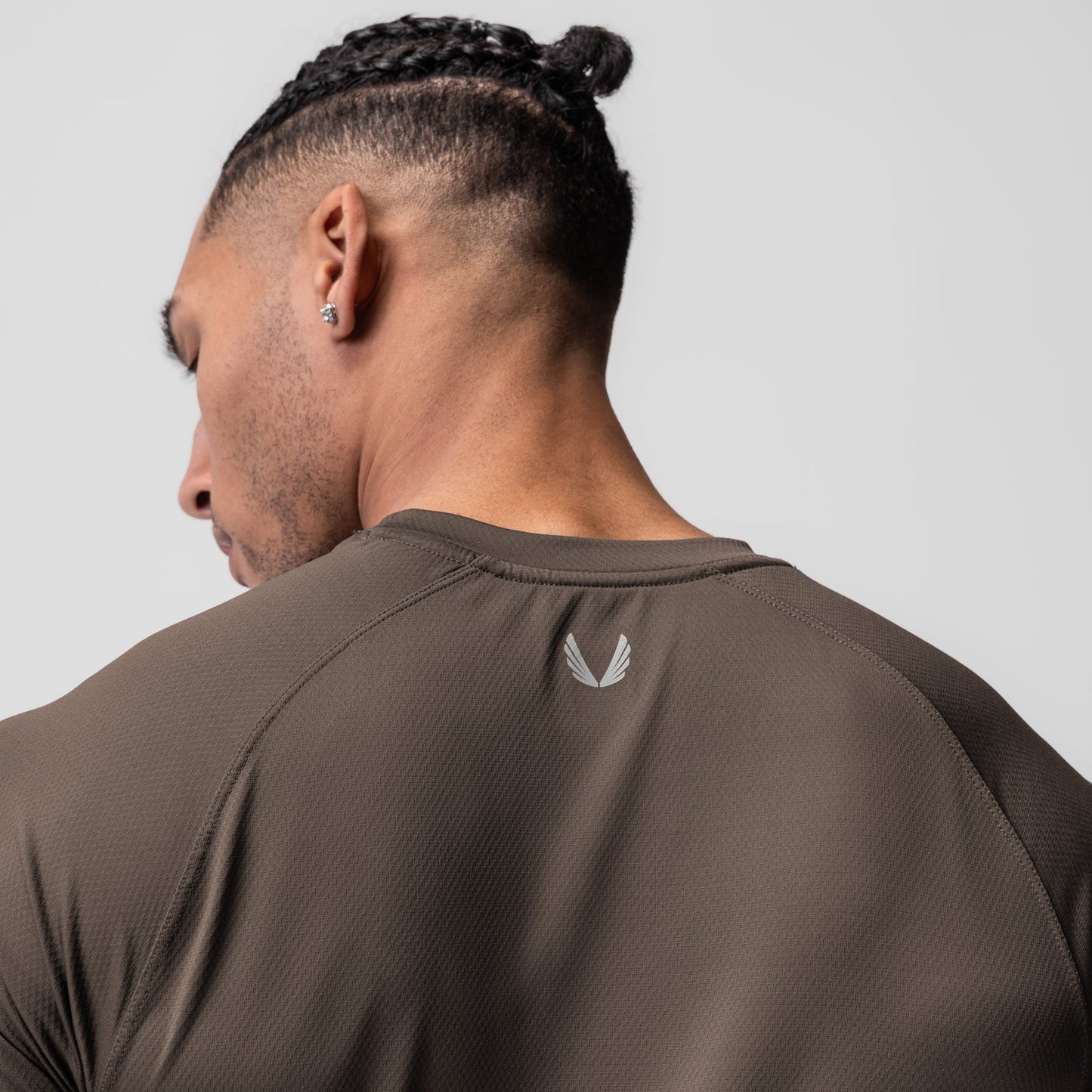 0660. AeroSilver® Established Tee Deep Taupe | ASRV Discount