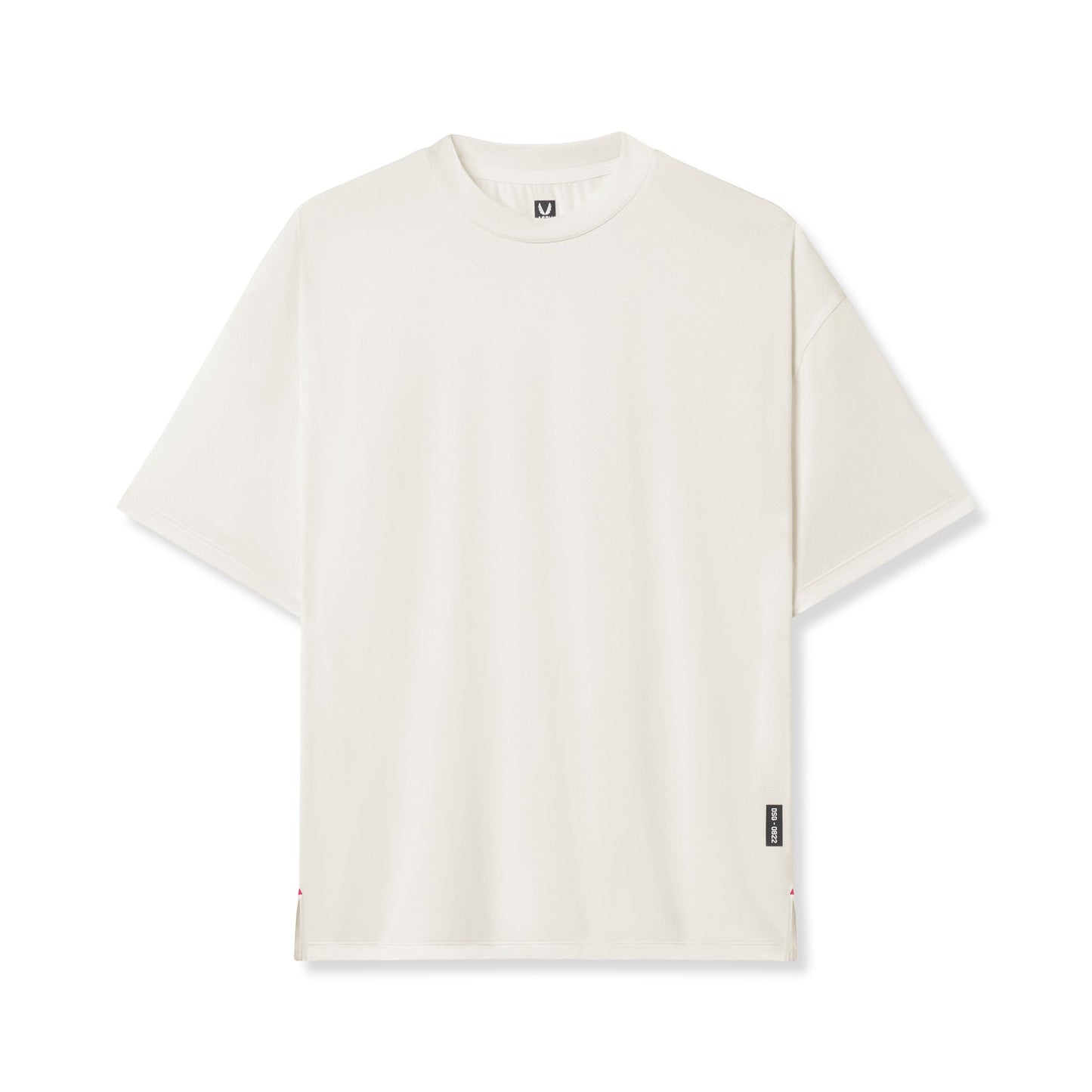 0822. AeroSilver® Oversized Tee Ivory Cream | ASRV US