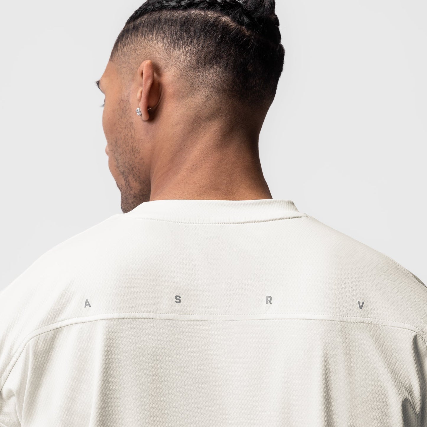 0822. AeroSilver® Oversized Tee Ivory Cream | ASRV US