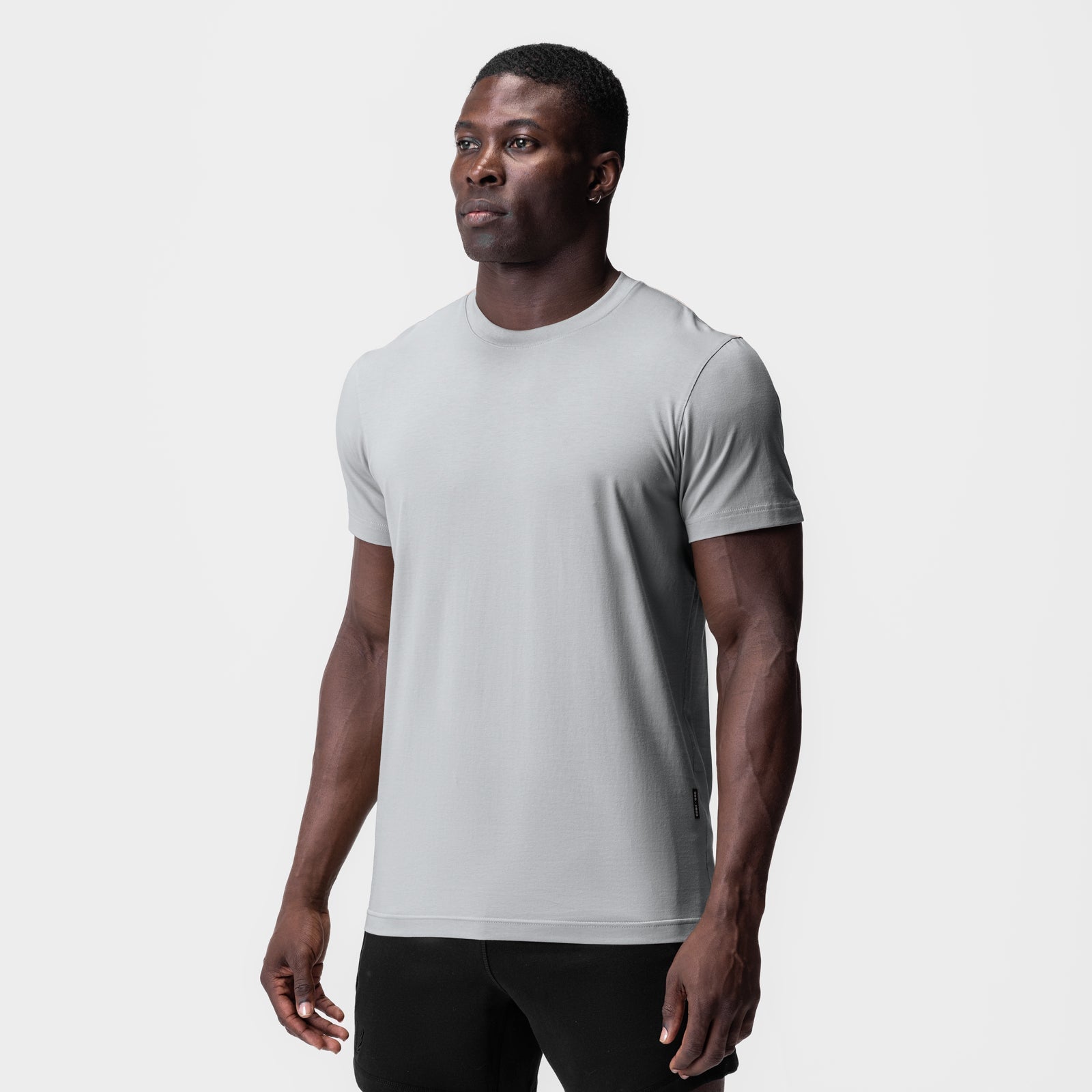 0923. Supima® Essential Tee Slate Grey | ASRV sale