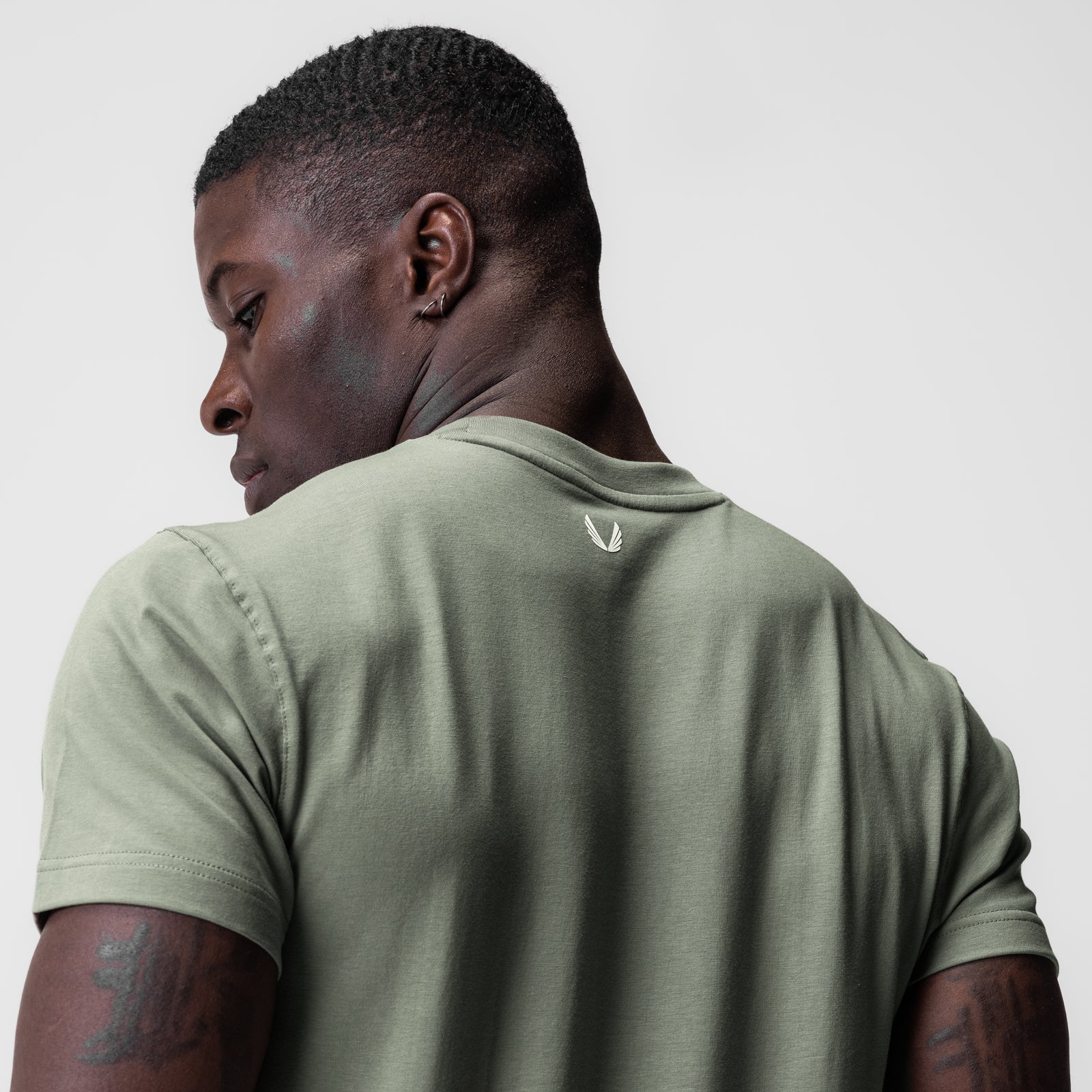 0923. Supima® Essential Tee Sage | ASRV on sale