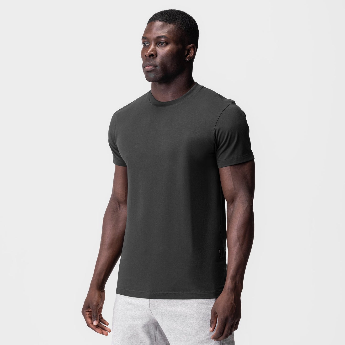 0923. Supima® Essential Tee Space Grey | ASRV for sale