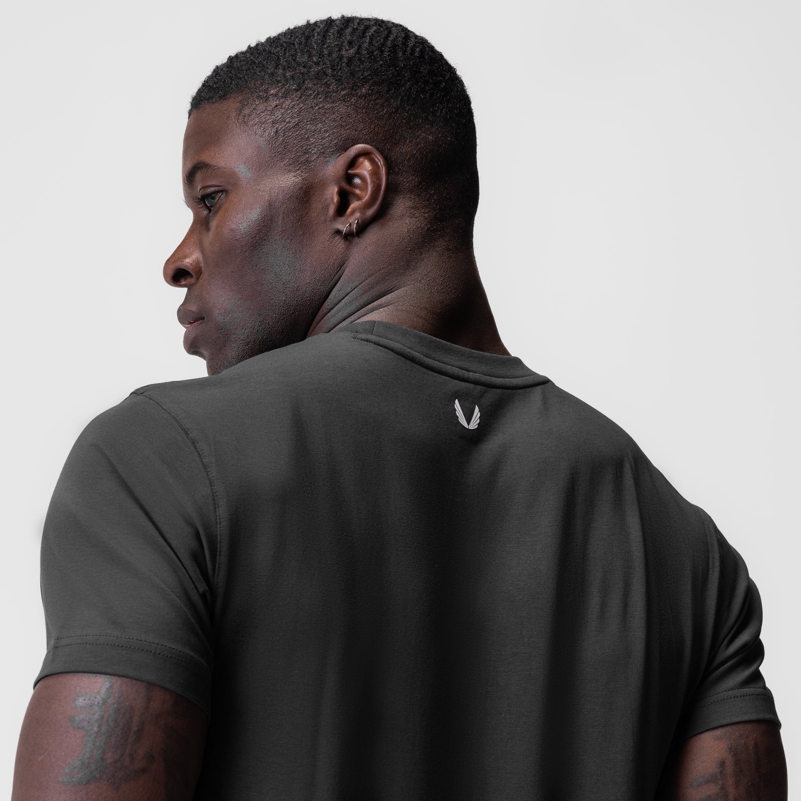 0923. Supima® Essential Tee Space Grey | ASRV for sale