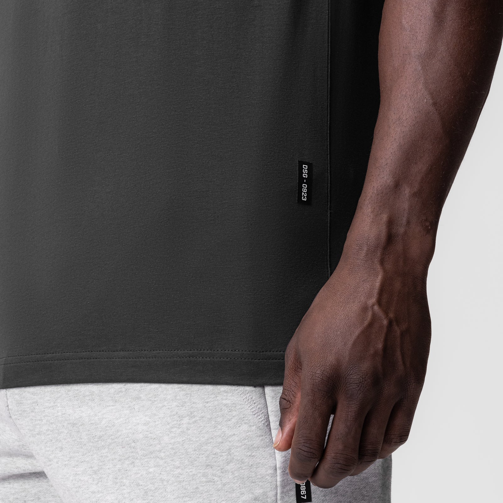 0923. Supima® Essential Tee Space Grey | ASRV for sale