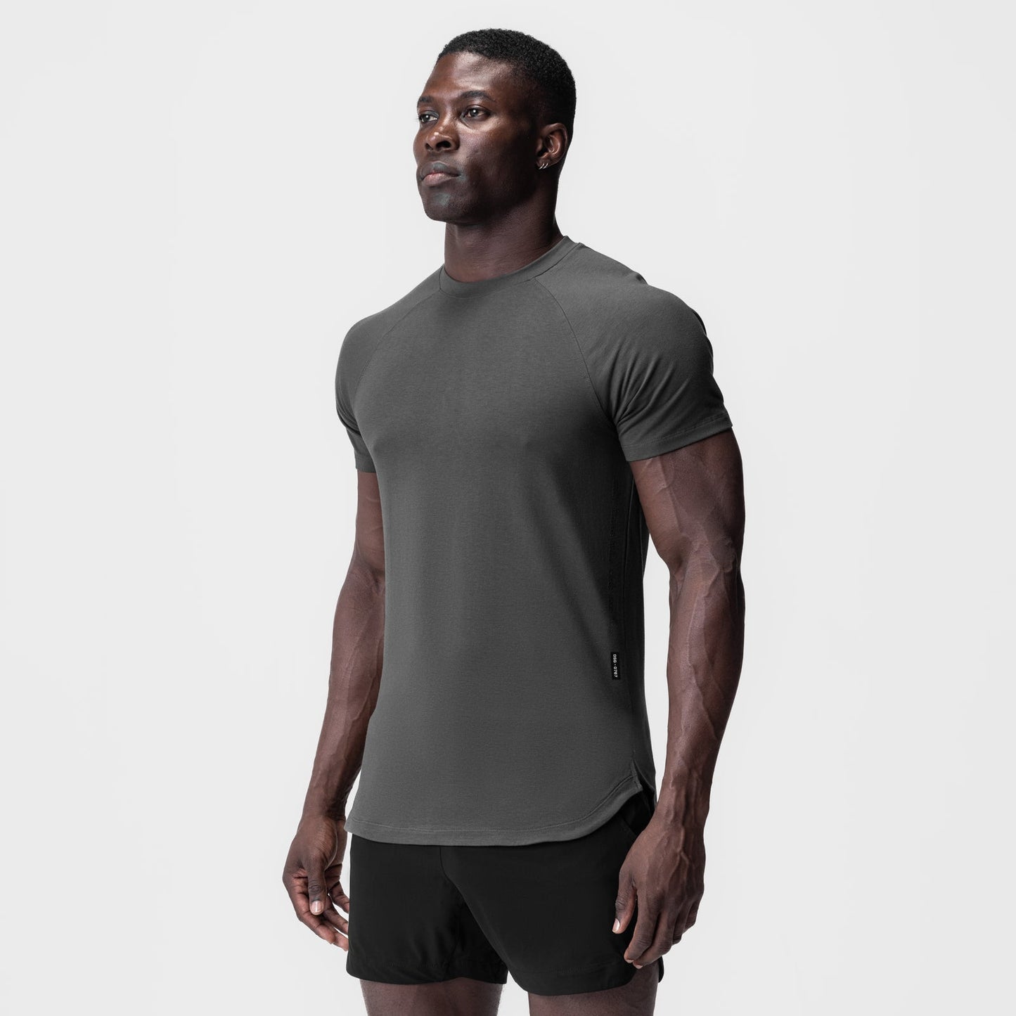 0767. Supima® Established Tee Space Grey | ASRV Discount