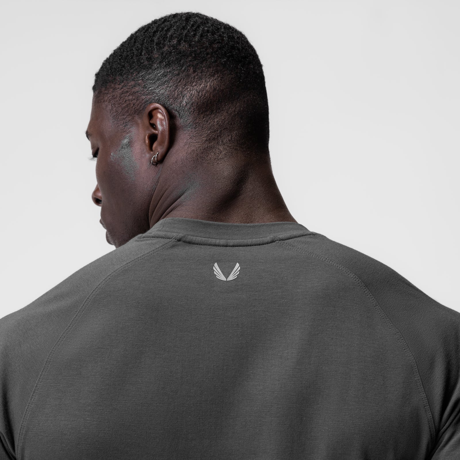 0767. Supima® Established Tee Space Grey | ASRV Discount