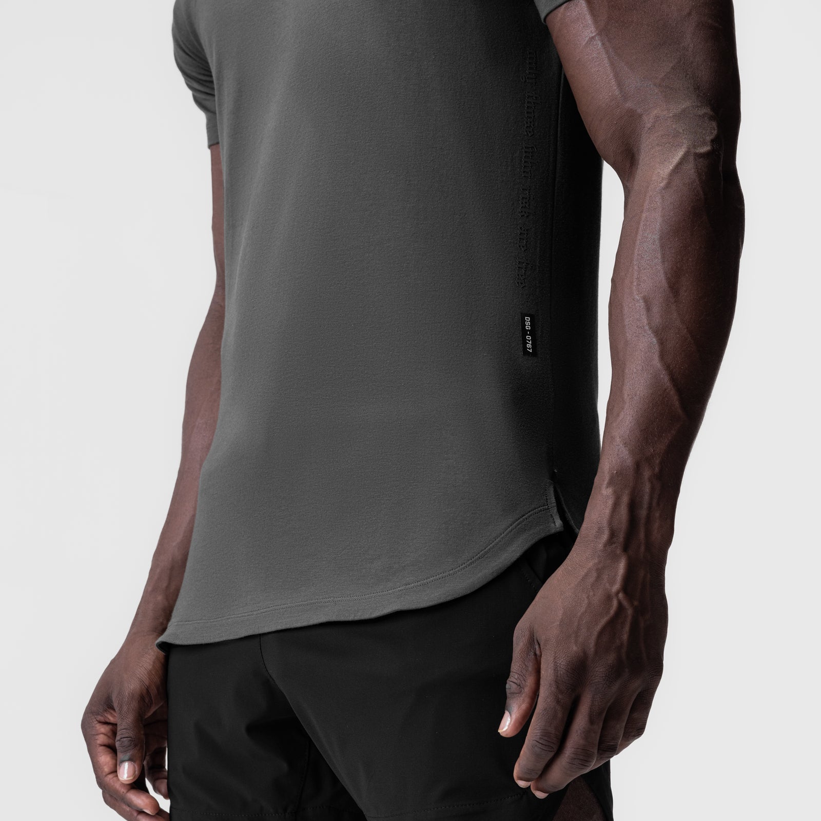 0767. Supima® Established Tee Space Grey | ASRV Discount
