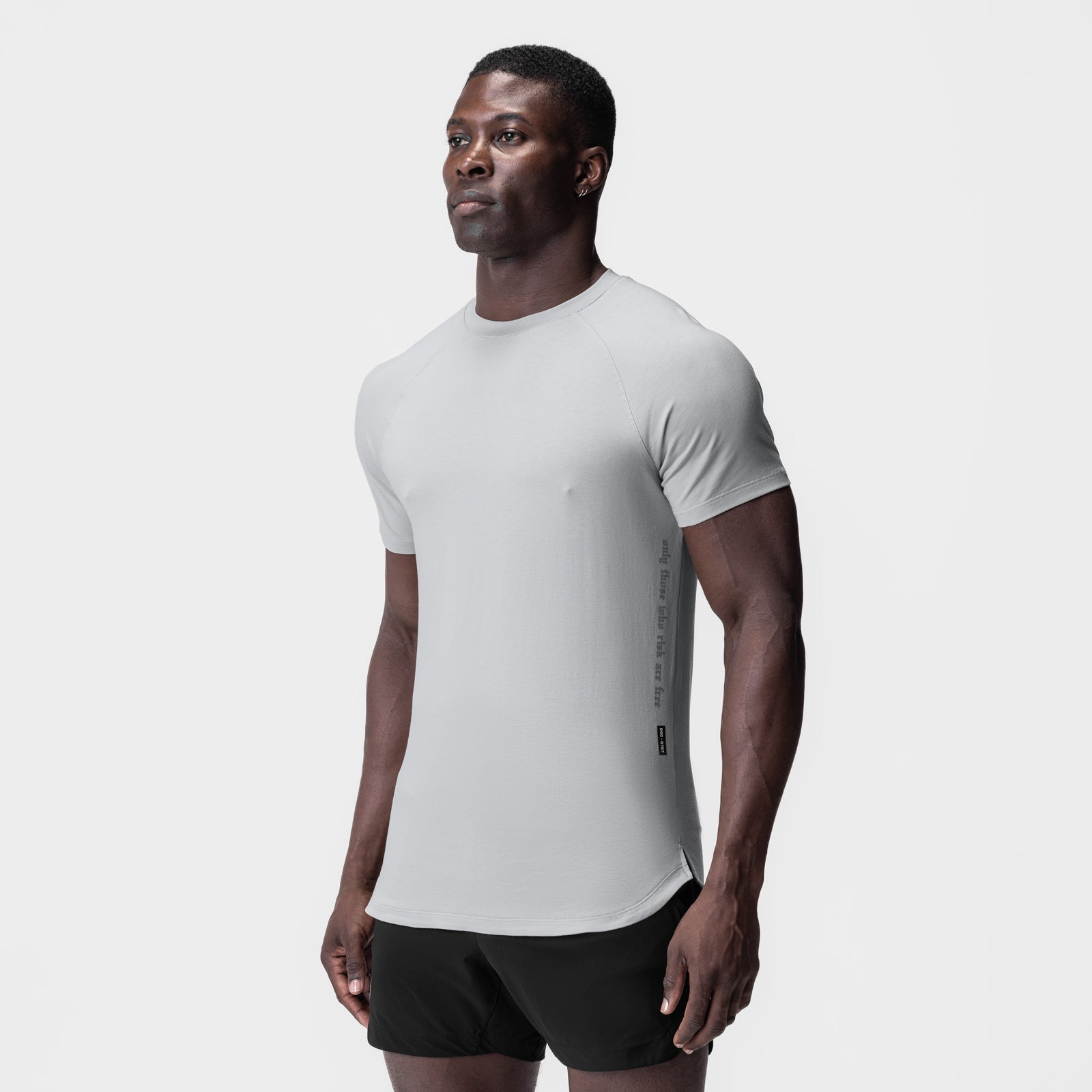 0767. Supima® Established Tee Slate Grey | ASRV US