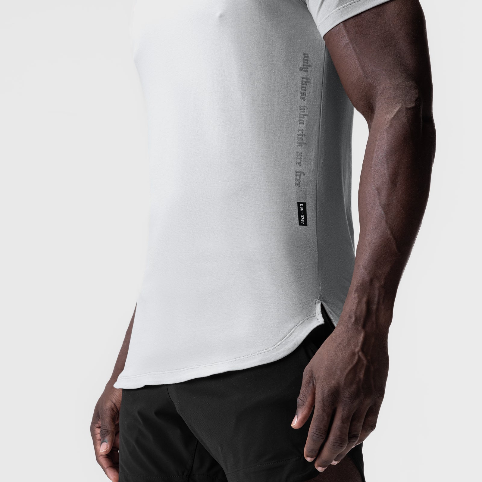0767. Supima® Established Tee Slate Grey | ASRV US