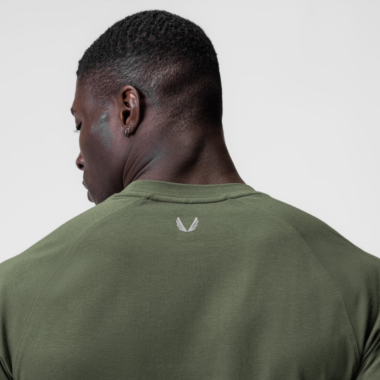 0767. Supima® Established Tee Olive | ASRV on sale