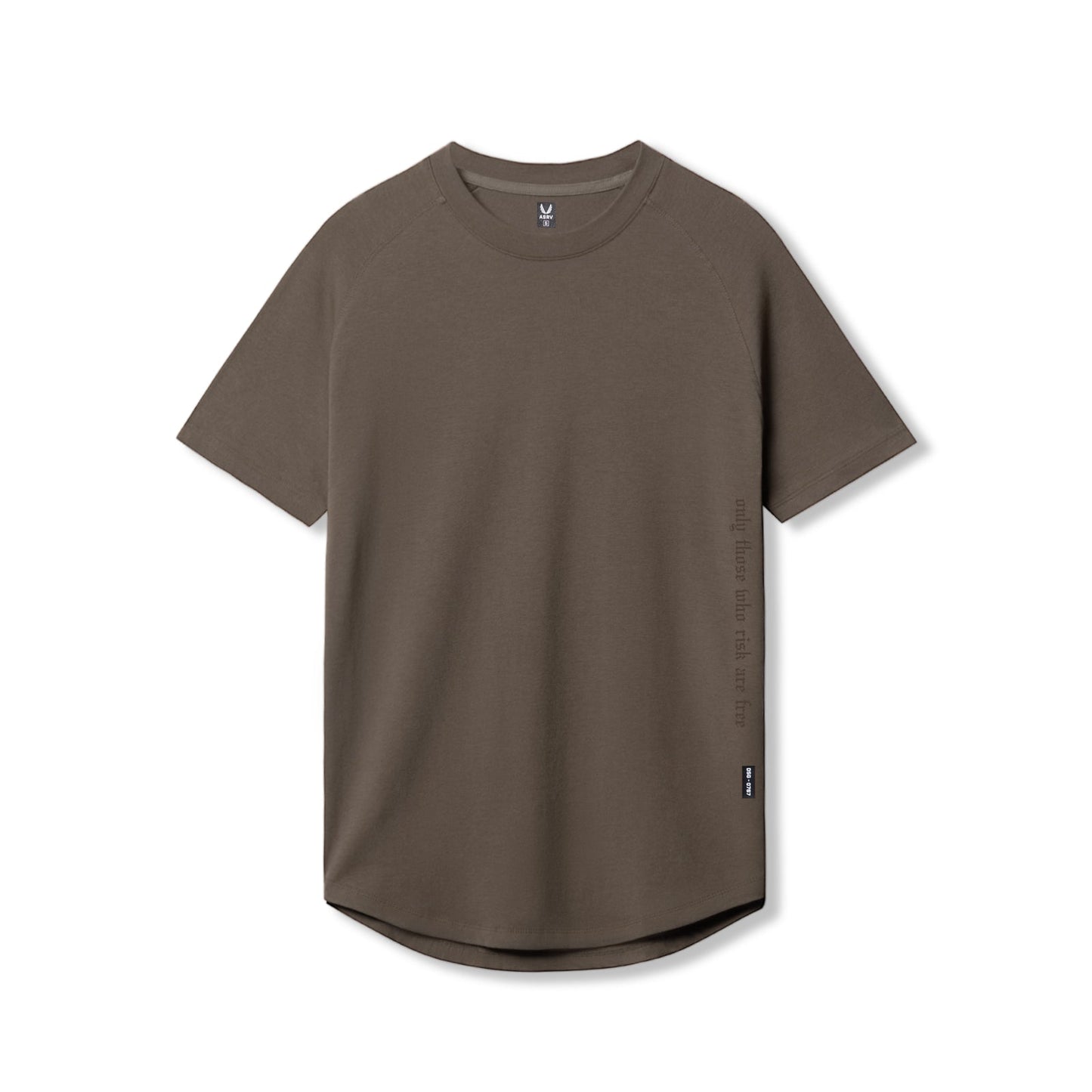 0767. Supima® Established Tee Deep Taupe | ASRV for sale