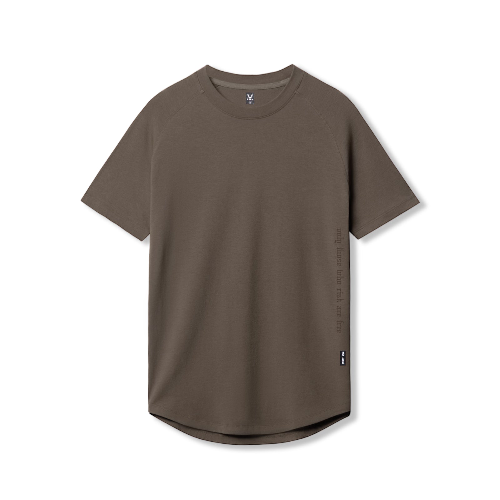 0767. Supima® Established Tee Deep Taupe | ASRV for sale