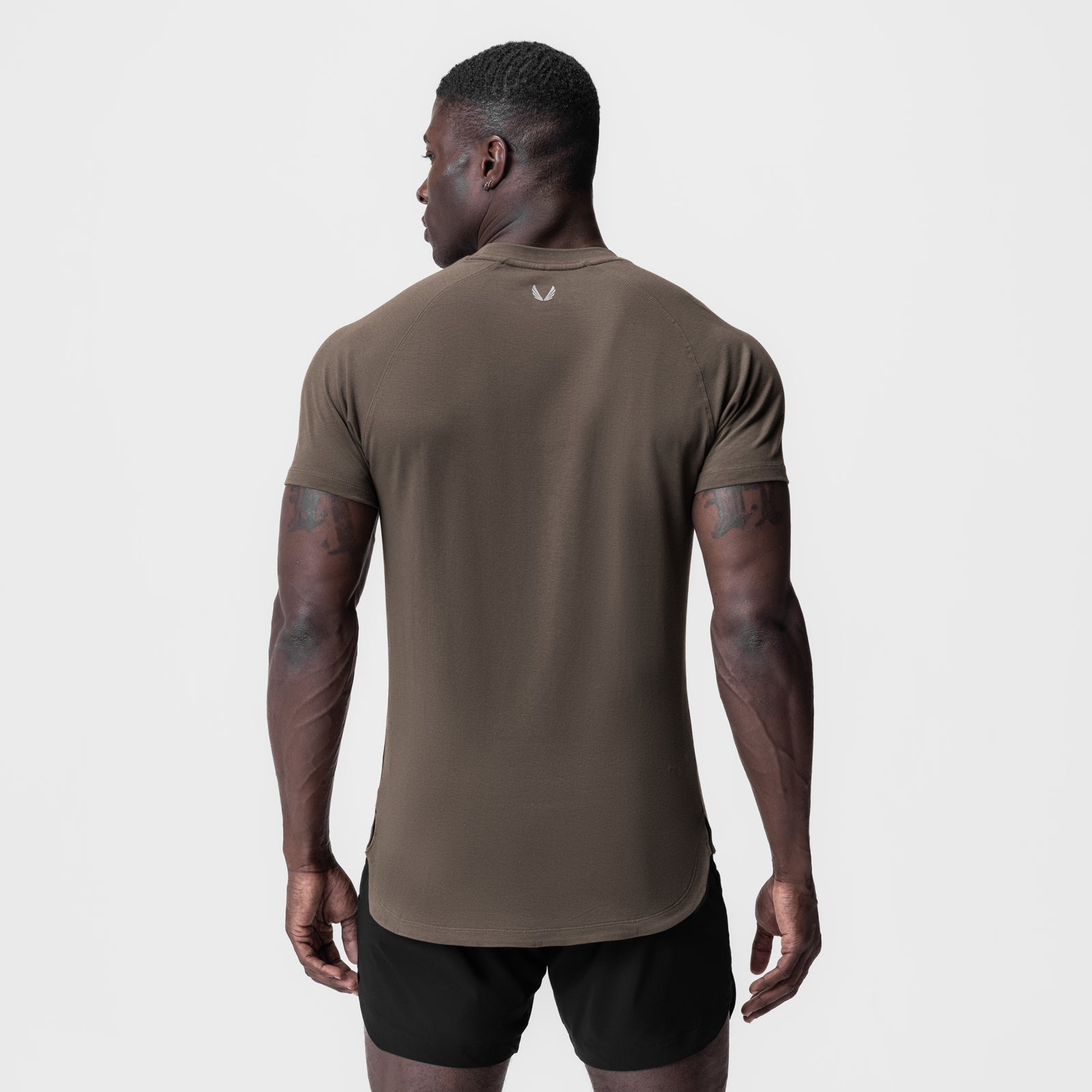 0767. Supima® Established Tee Deep Taupe | ASRV for sale