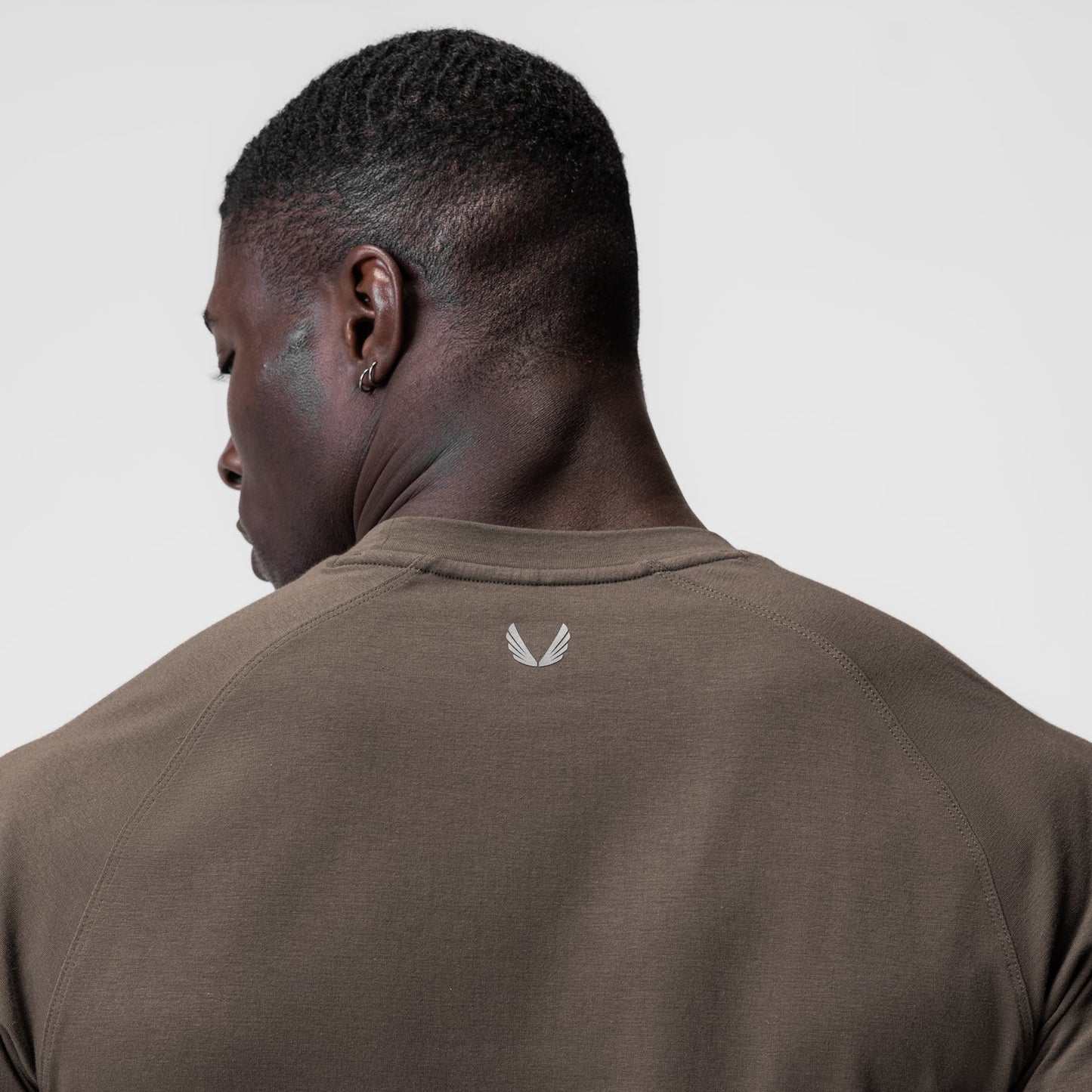 0767. Supima® Established Tee Deep Taupe | ASRV for sale