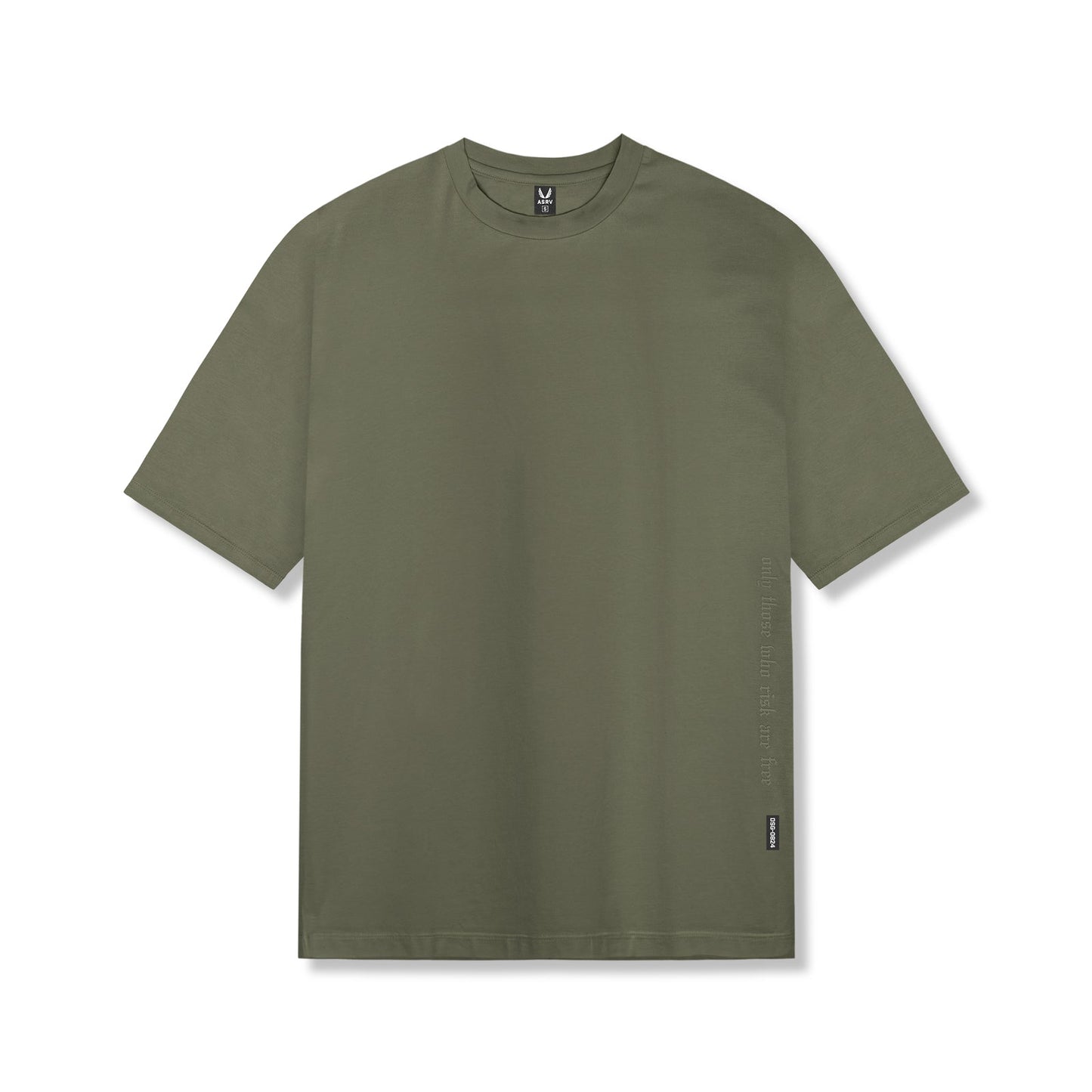 0824. Supima® Oversized Tee Olive | ASRV discount