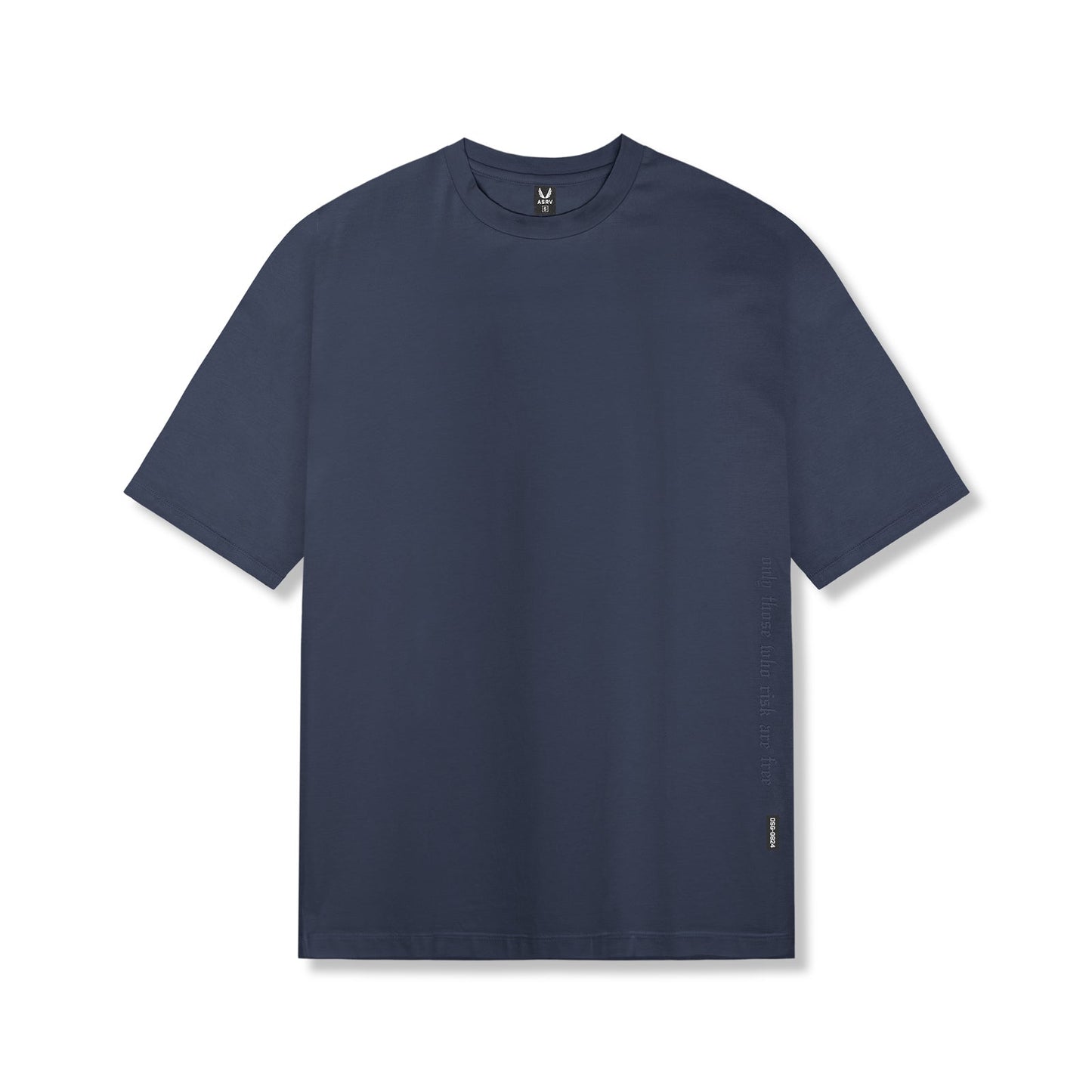 0824. Supima® Oversized Tee Navy | ASRV Online