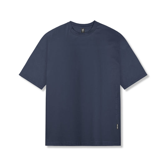 0824. Supima® Oversized Tee Navy | ASRV Online