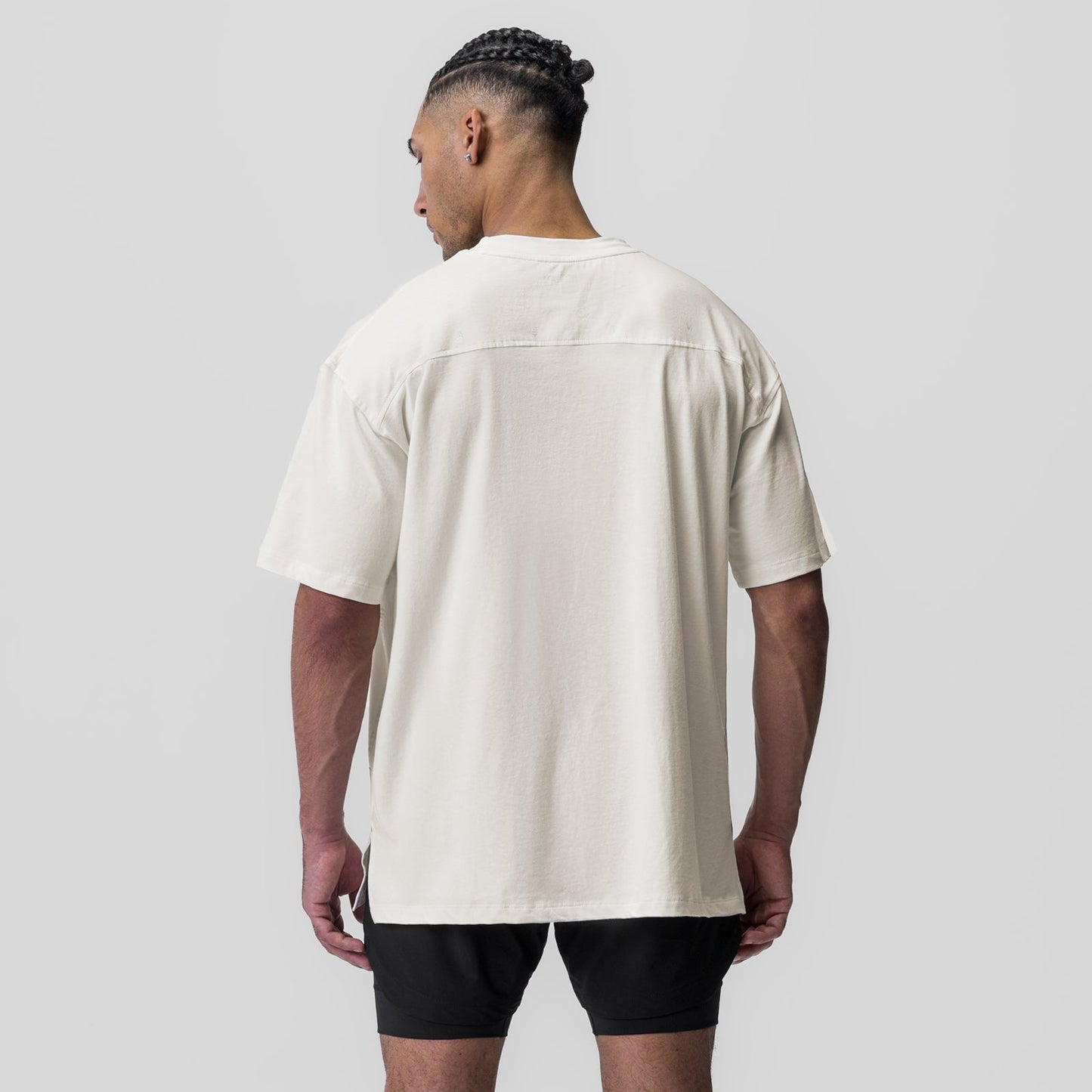 0824. Supima® Oversized Tee Ivory Cream | ASRV near me