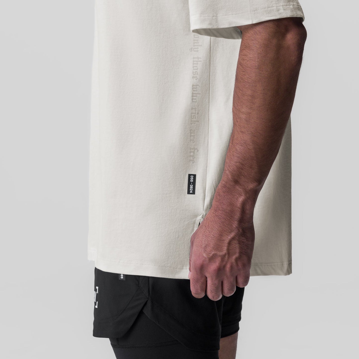 0824. Supima® Oversized Tee Ivory Cream | ASRV near me