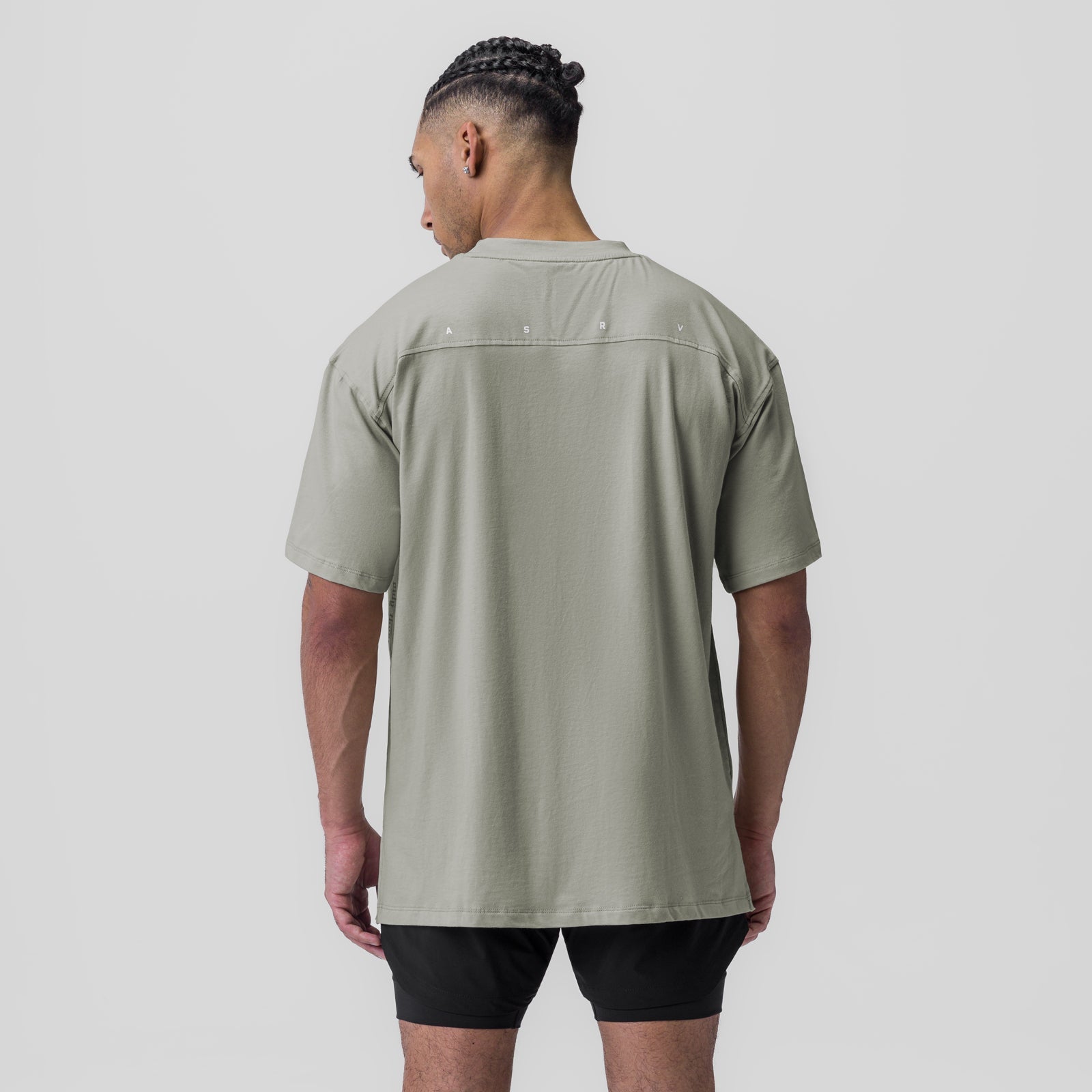 0824. Supima® Oversized Tee Sage | ASRV sale