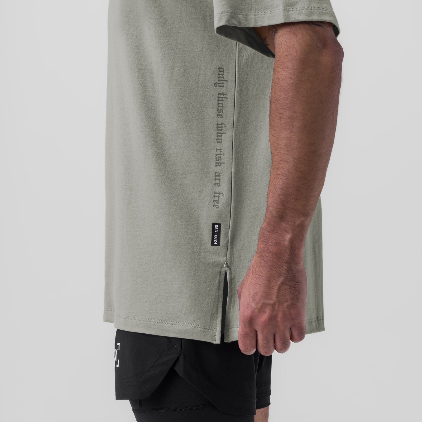 0824. Supima® Oversized Tee Sage | ASRV sale