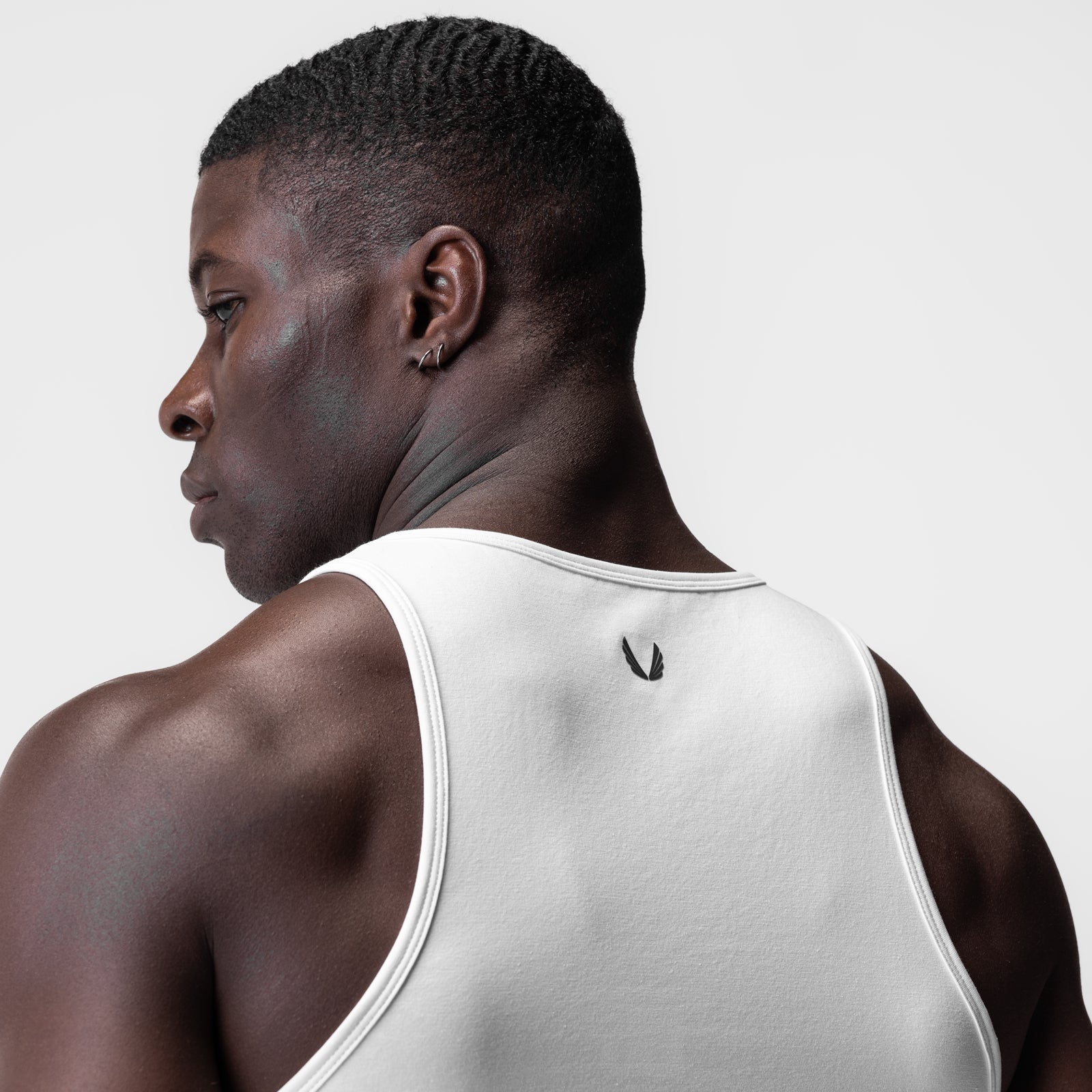 0924. Supima® Essential Slim Tank White | ASRV Online