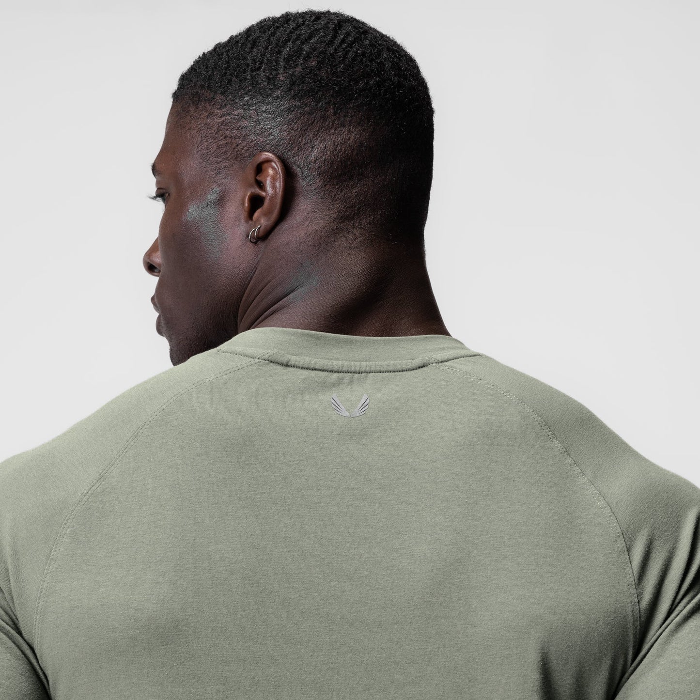 0919. Supima® Fitted Tee Sage | ASRV Discount