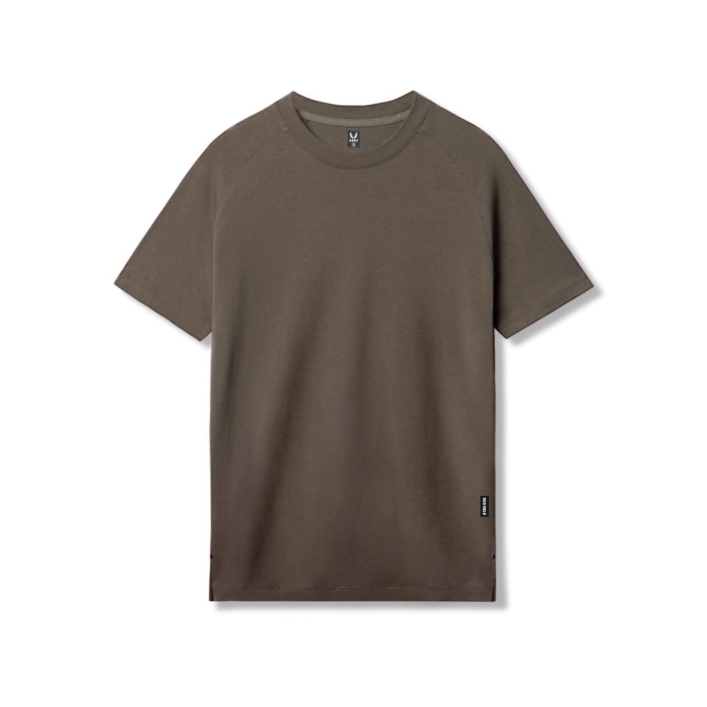 0919. Supima® Fitted Tee Deep Taupe | ASRV discount