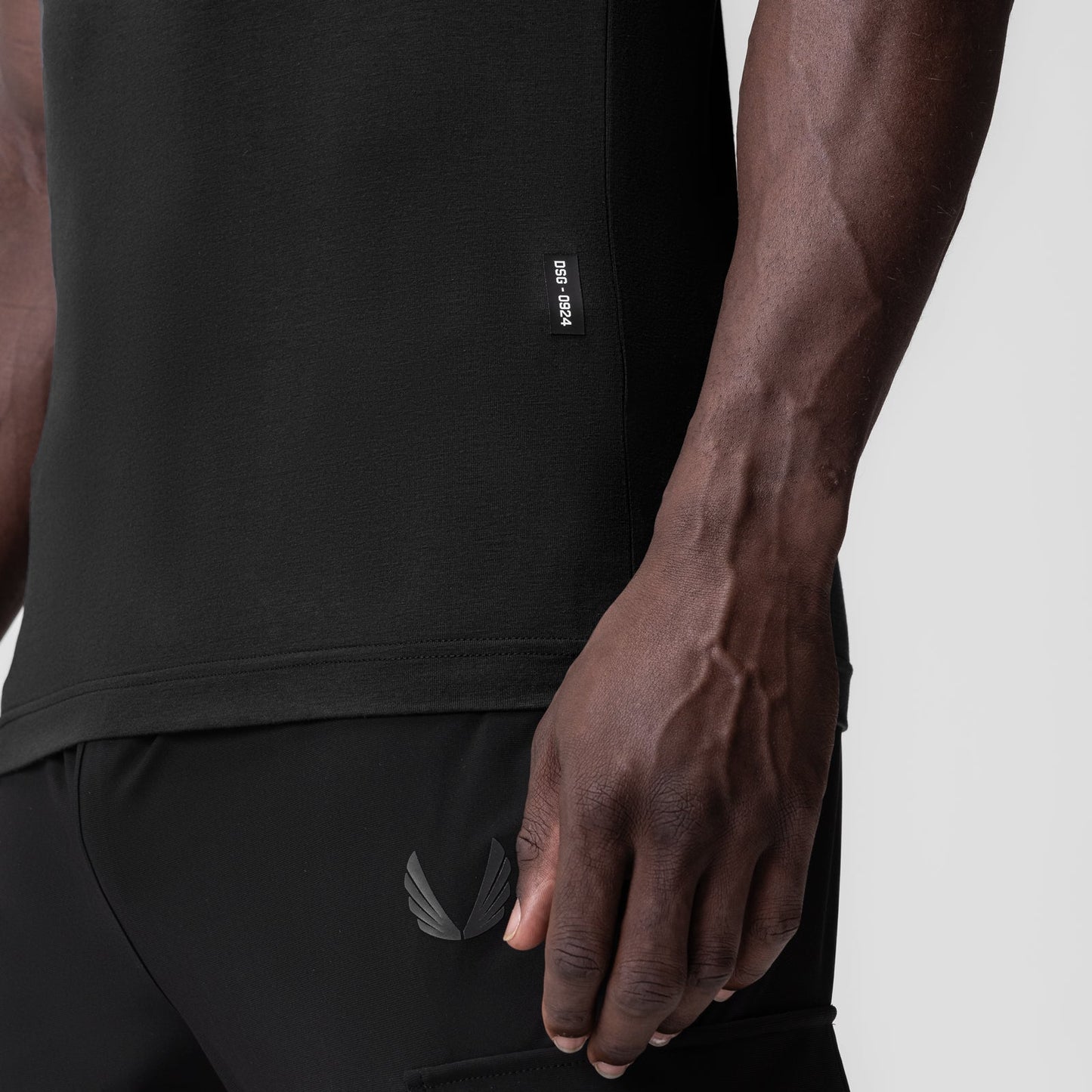 0924. Supima® Essential Slim Tank Black | ASRV Online