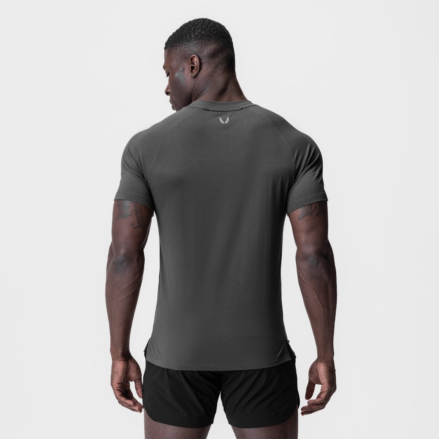 0919. Supima® Fitted Tee Space Grey | ASRV sale