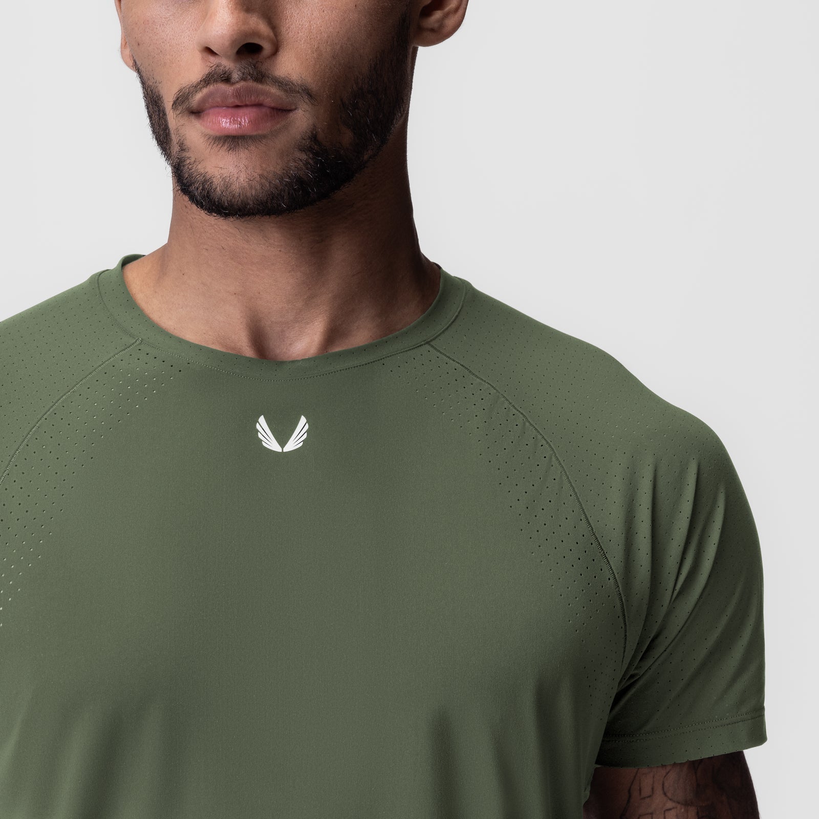 0948. Laser-Vent™ Established Tee Olive | ASRV for sale